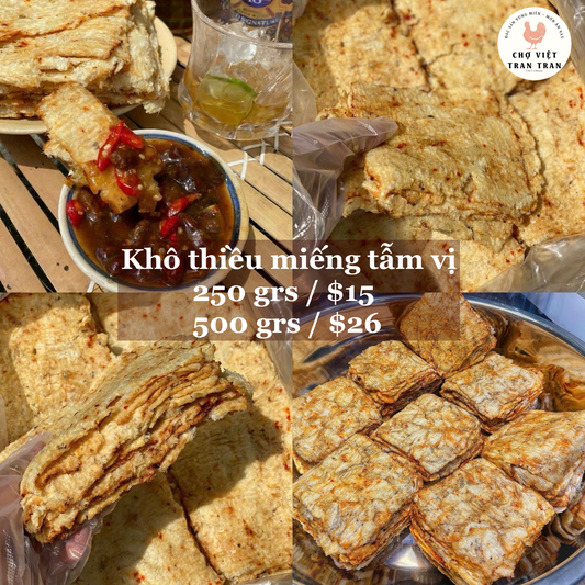 Khô thiều miếng tẫm vị