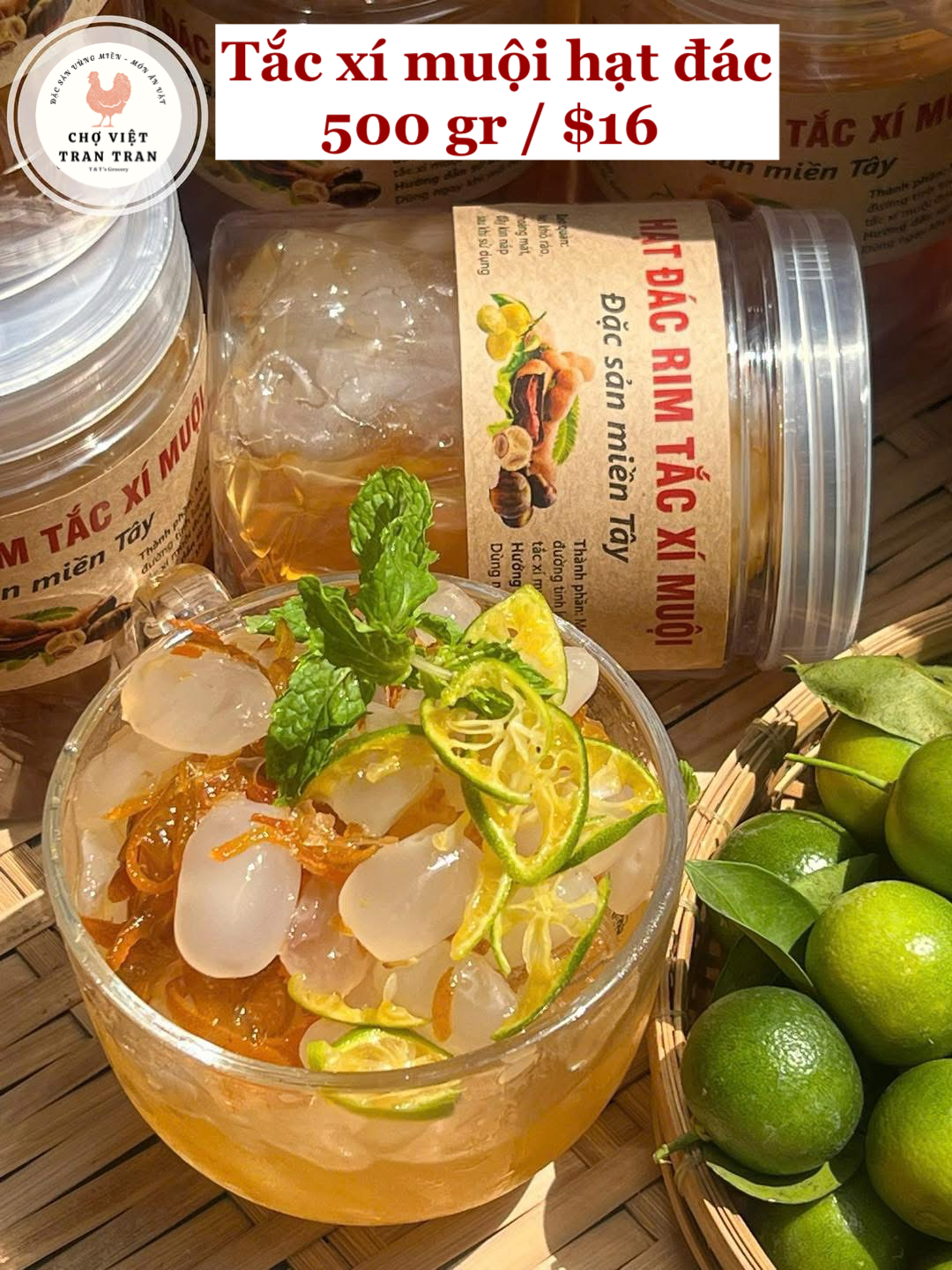 Tắc xí muội hạt đác