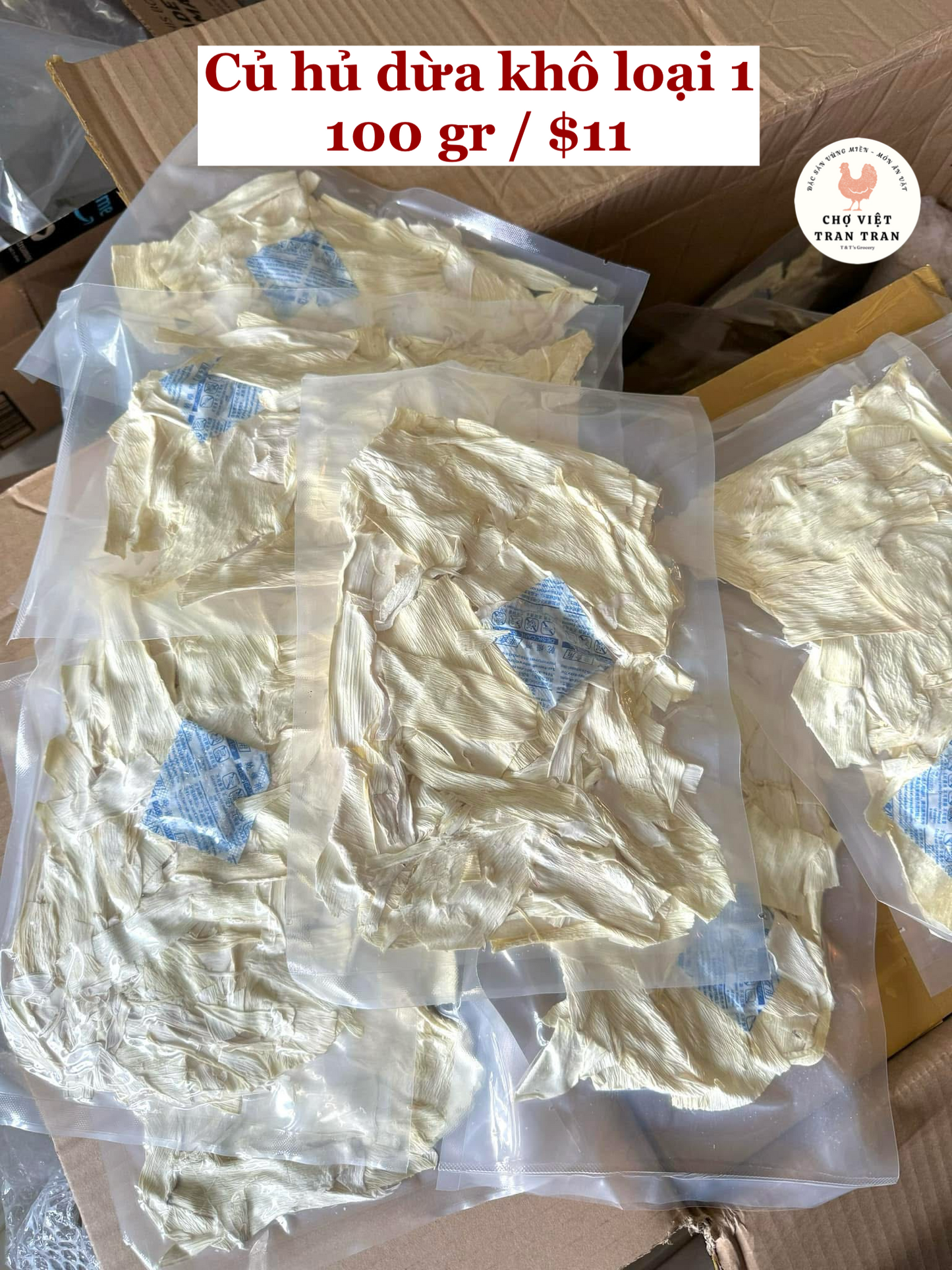 Củ hủ dừa non loại 1