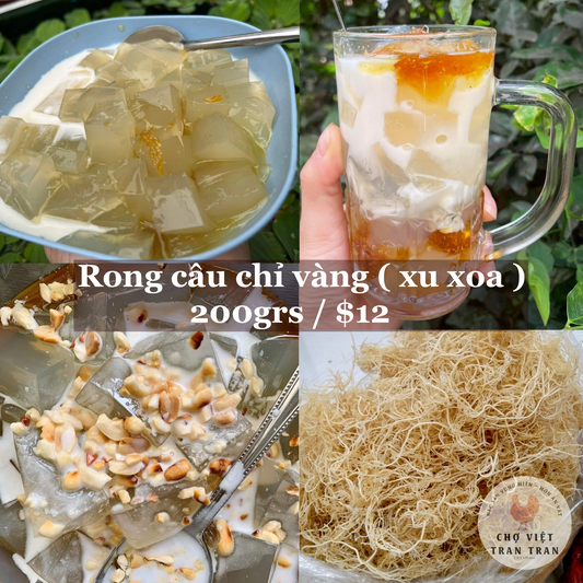 Rong chỉ vàng nấu xu xoa