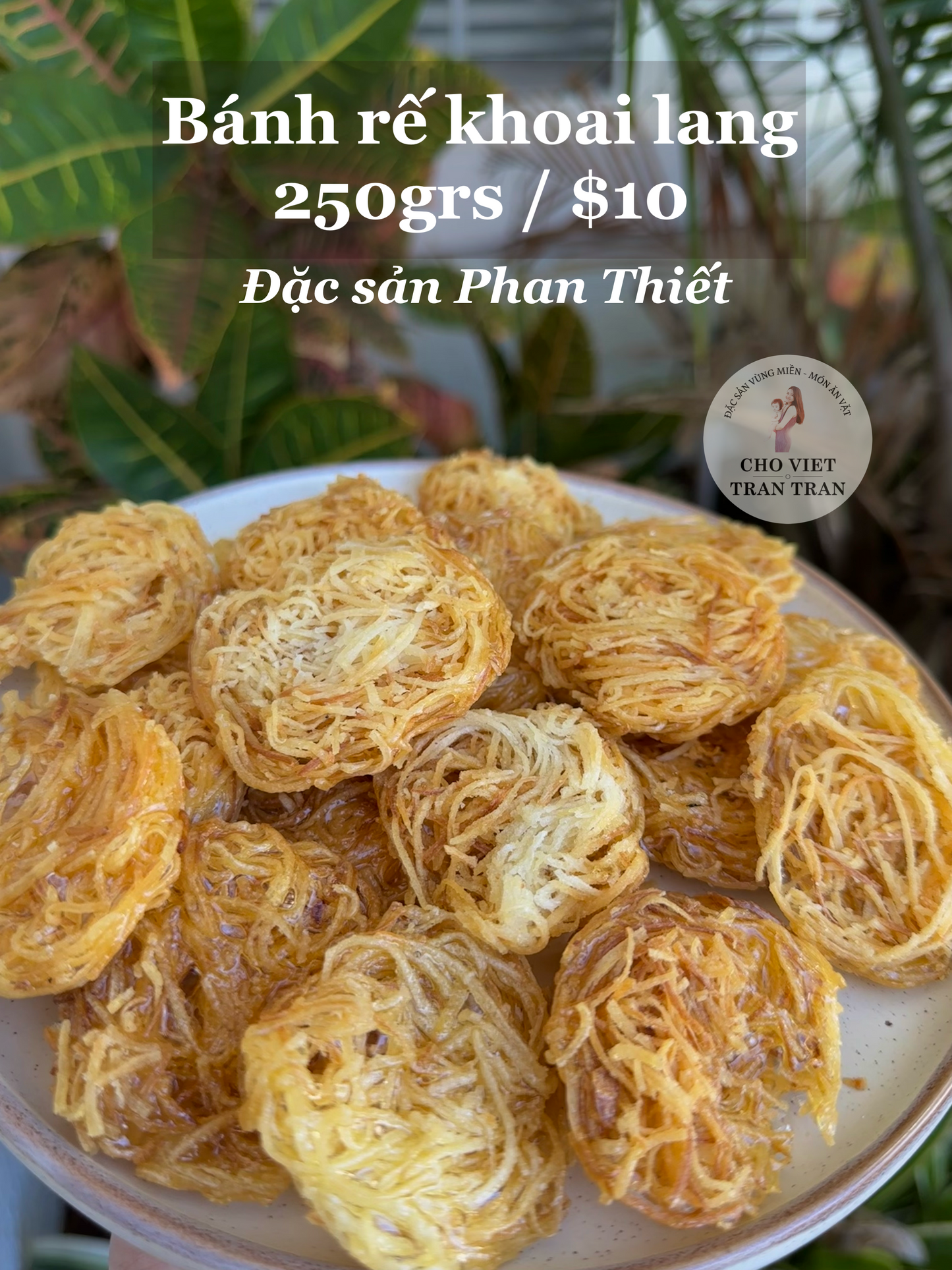 Bánh rế khoai lang