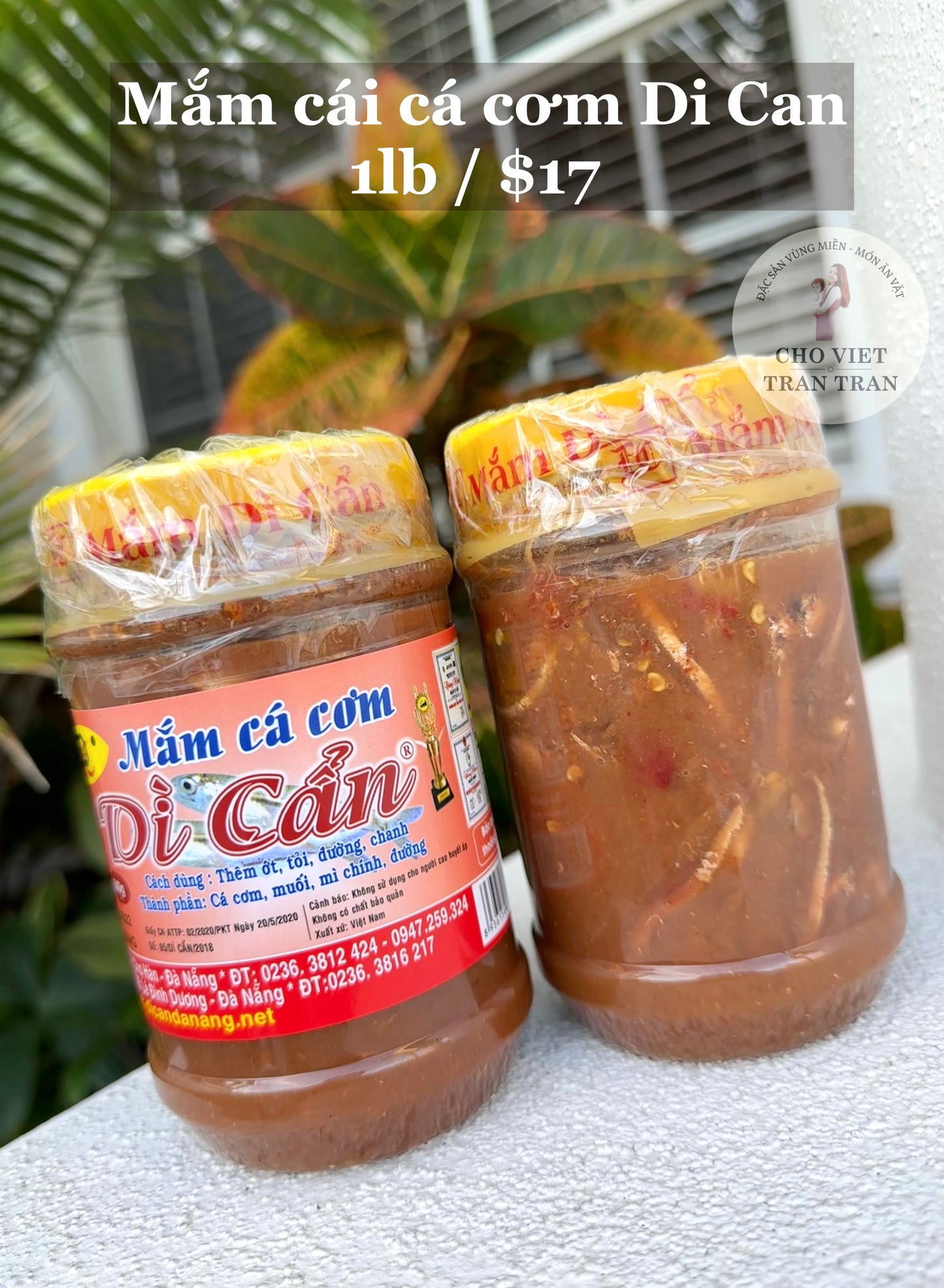 Mắm cái cá cơm Di Can