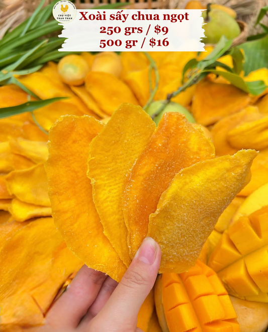 xoài sấy dẻo chua ngọt