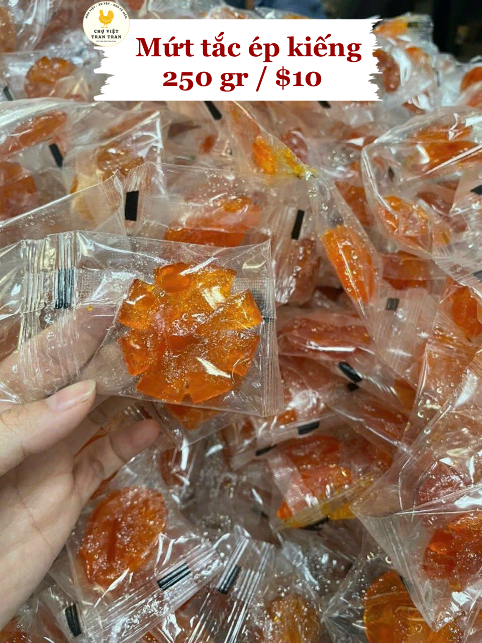 Mứt tắc ép kiếng