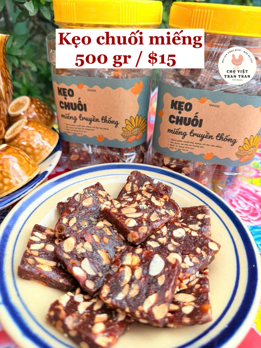 Kẹo chuối miếng truyền thống