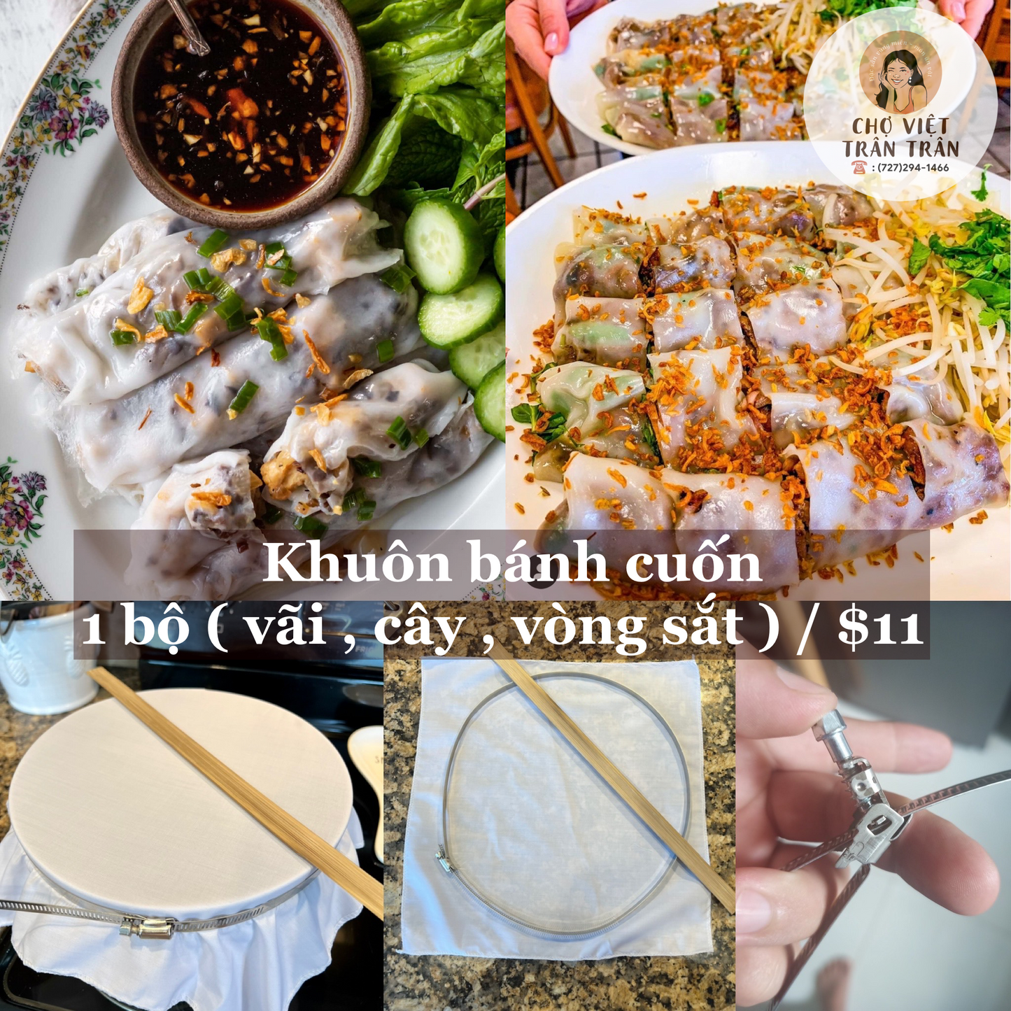 Khuôn bánh cuốn