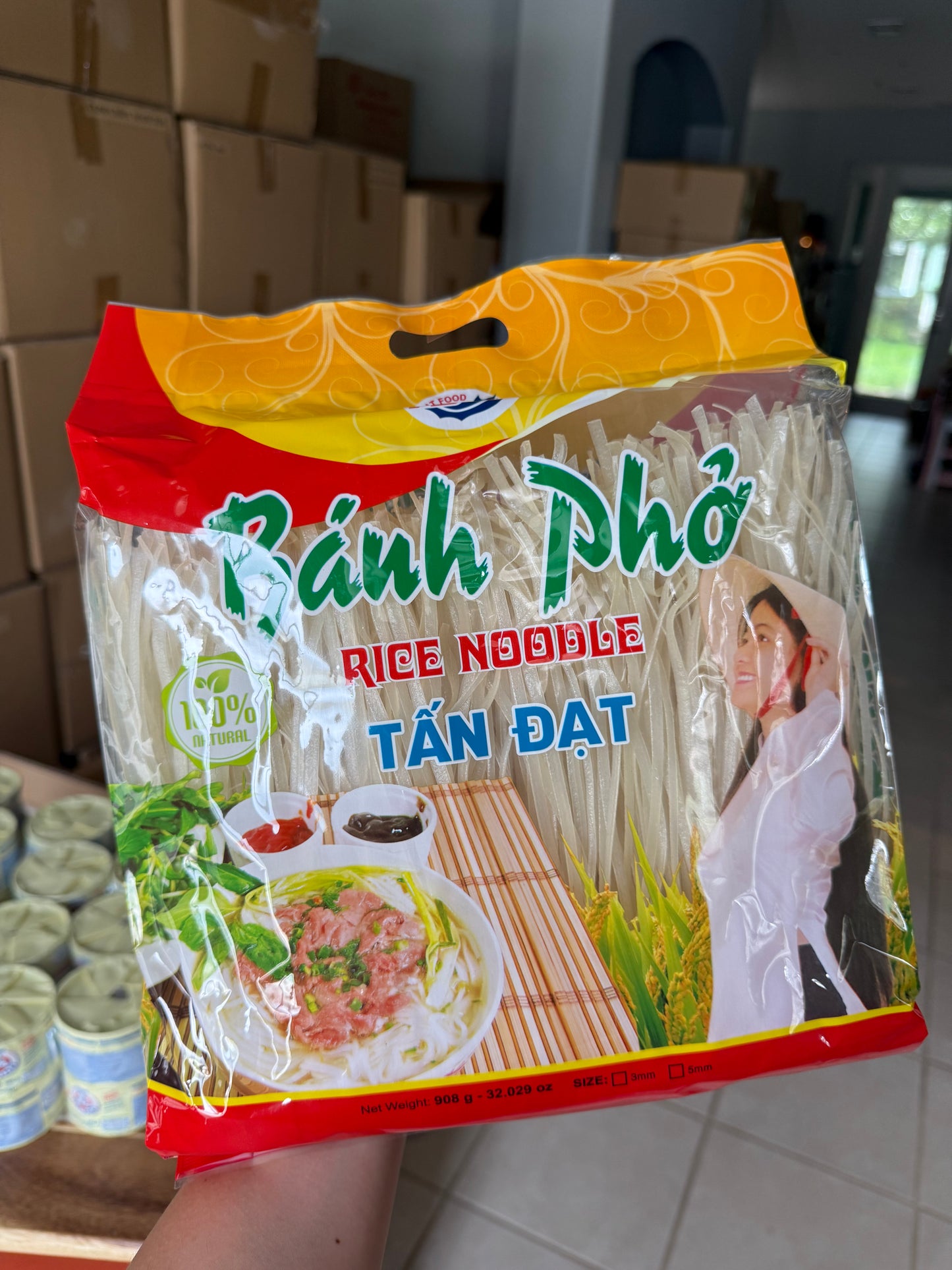 1lb Bánh Phở Sample