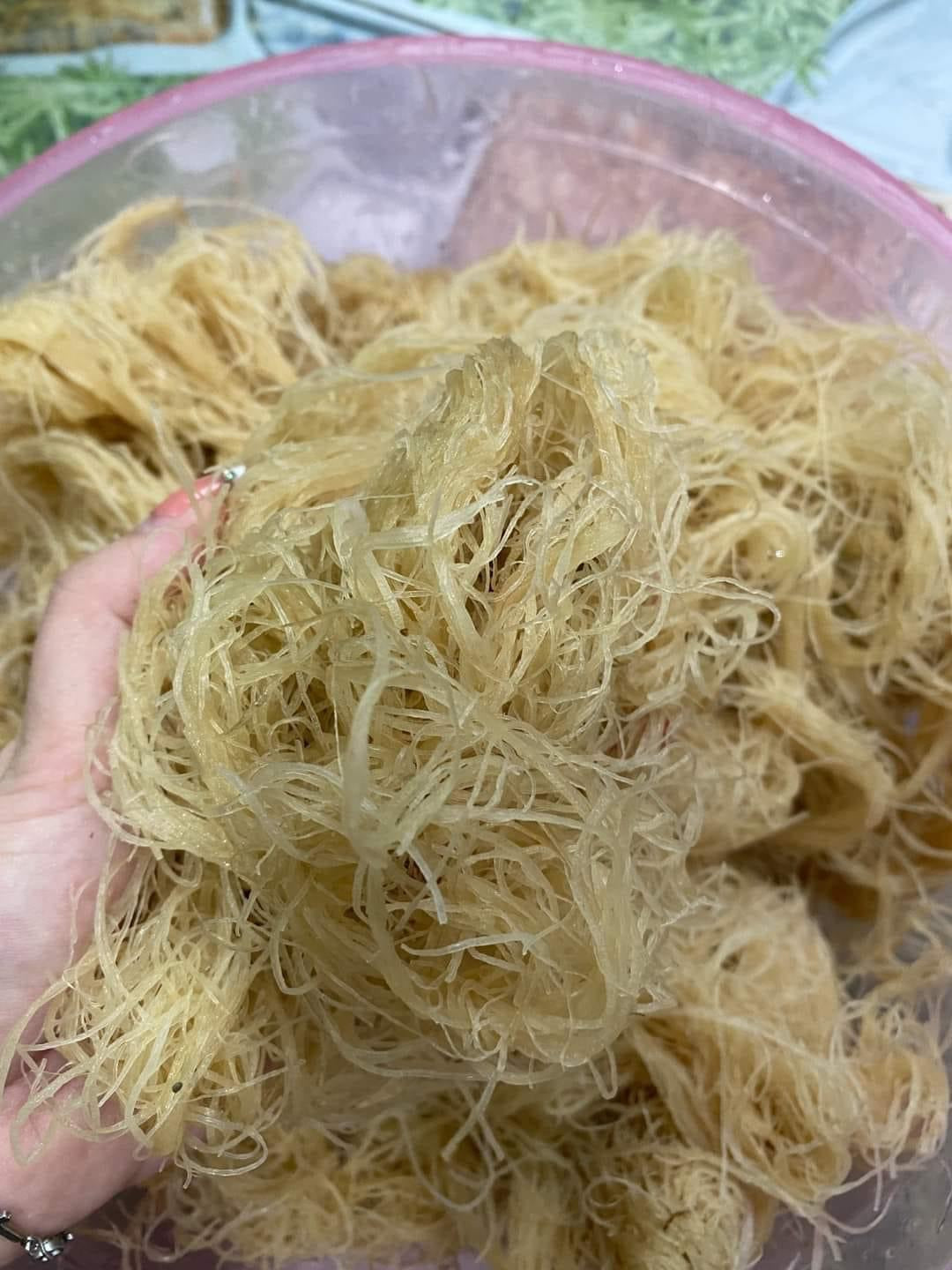 Rong chỉ vàng nấu xu xoa