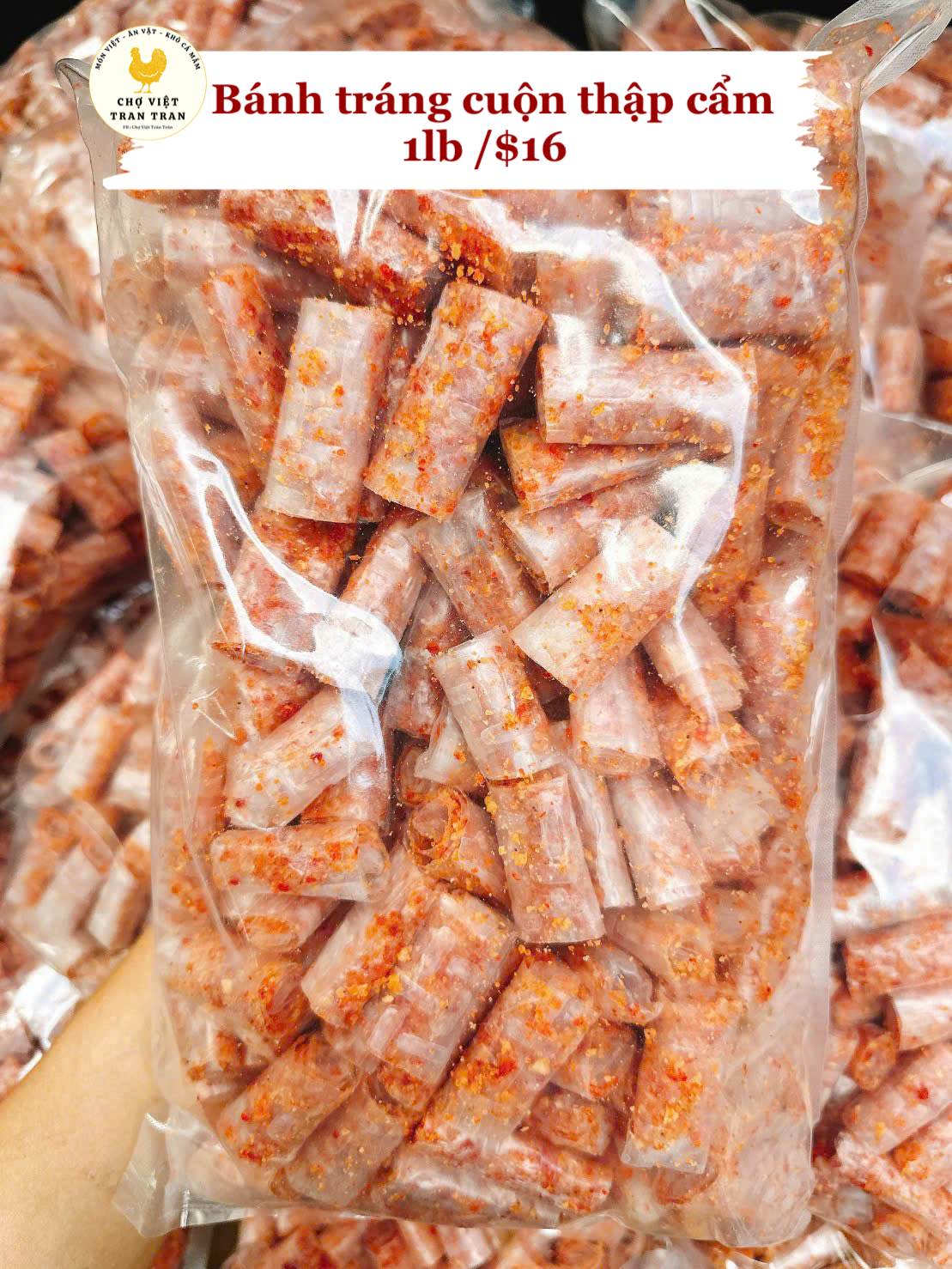 Bánh tráng cuộn thập cẩm