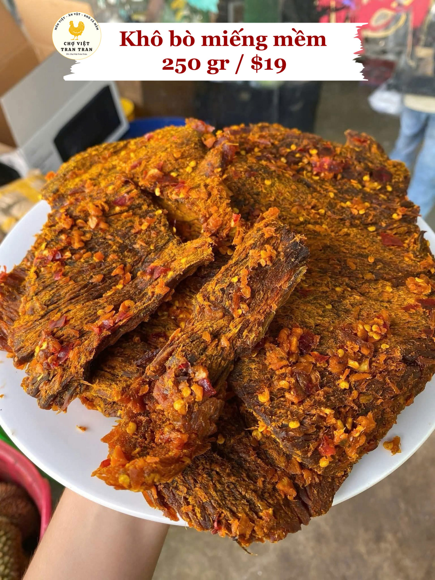 Khô bò miếng truyền thống