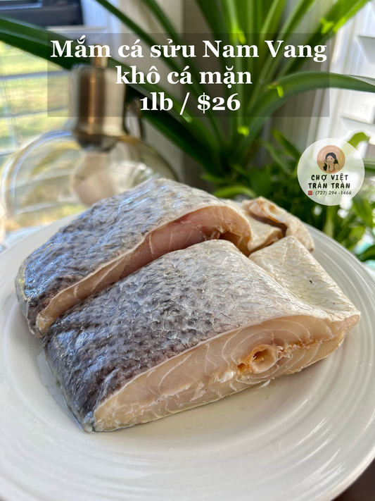 Mắm Cá Sữu - Cá Mặn Làm Cơm Chiên