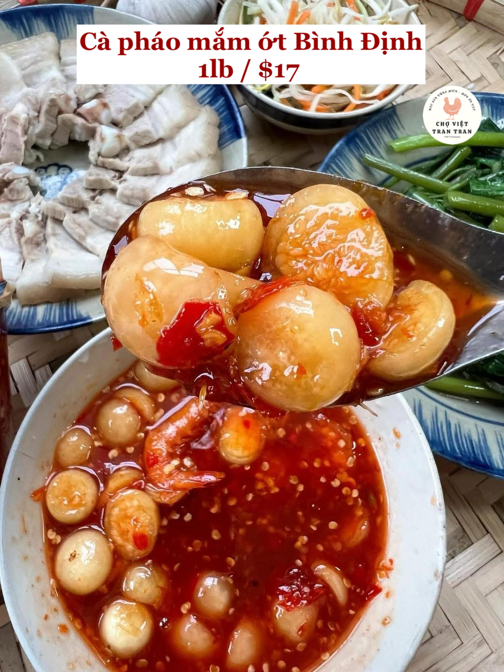 Cà pháo mắm ớt Bình Đinh
