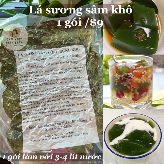 Lá sương sâm khô