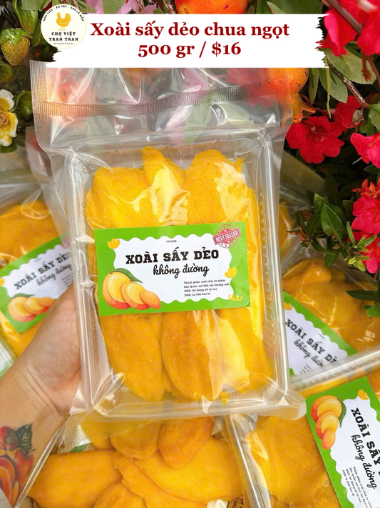 xoài sấy dẻo chua ngọt