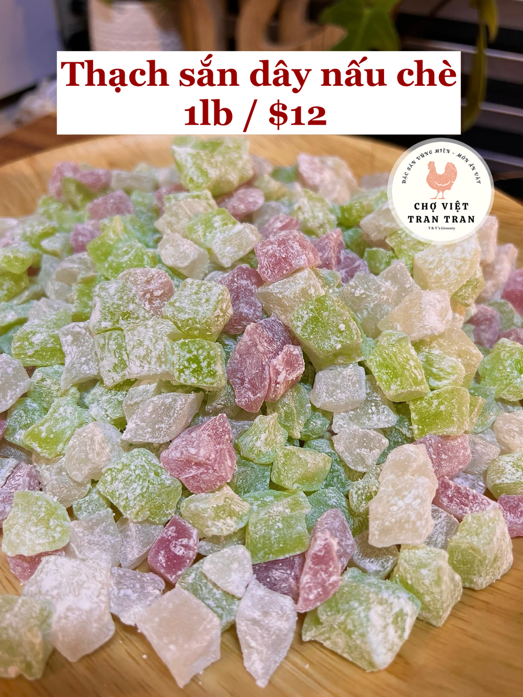 Thạch sắn dây nấu chè