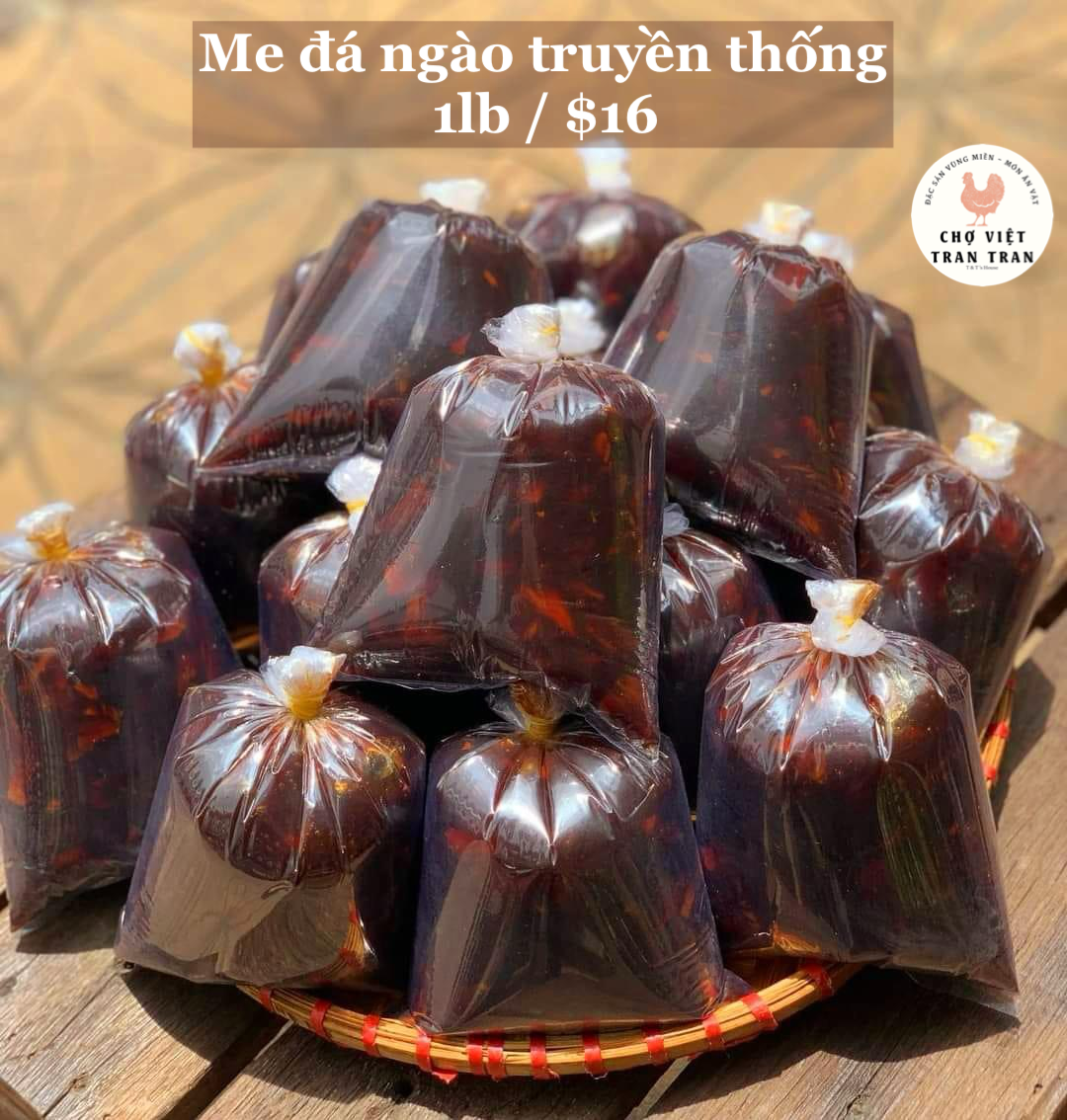 Me đá ngào truyền thống