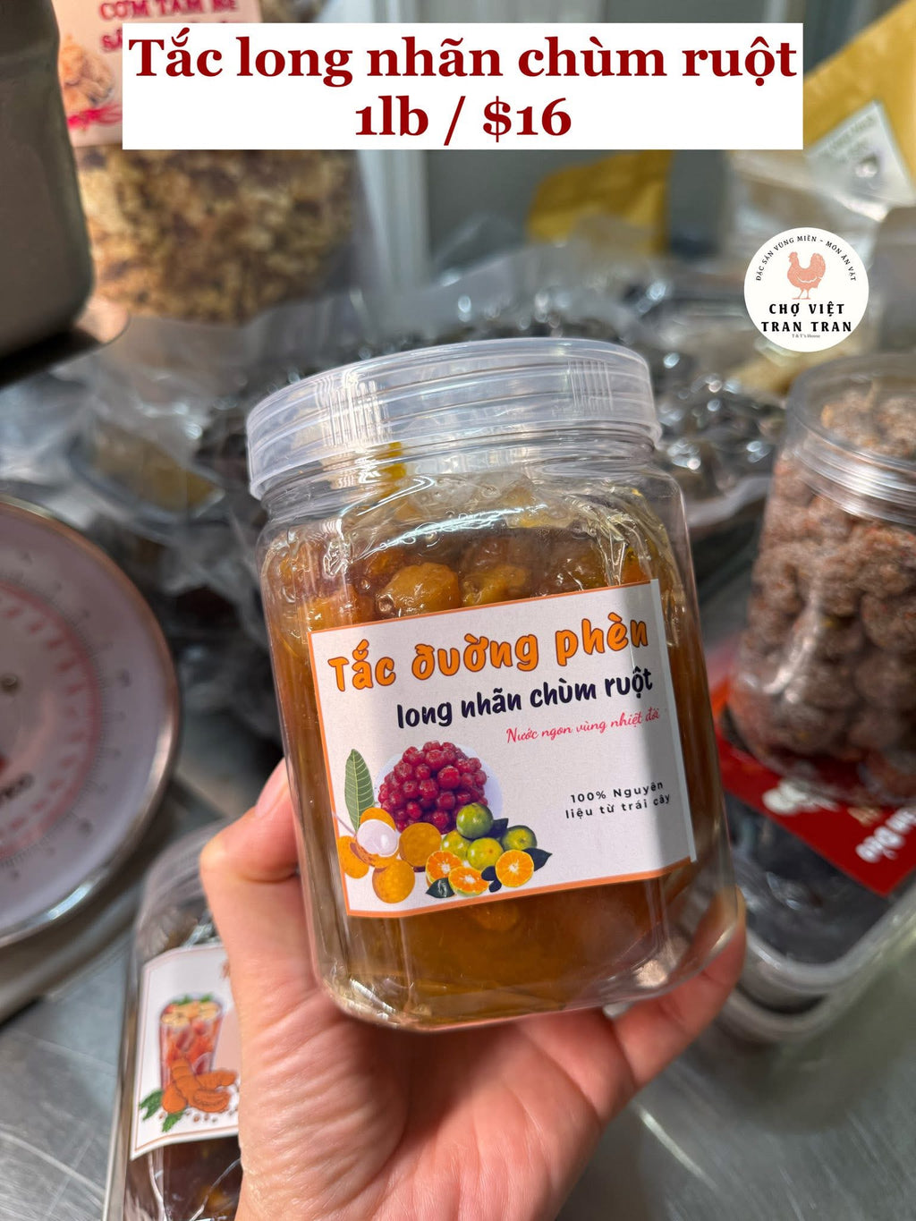 Tắc long nhãn chùm ruột