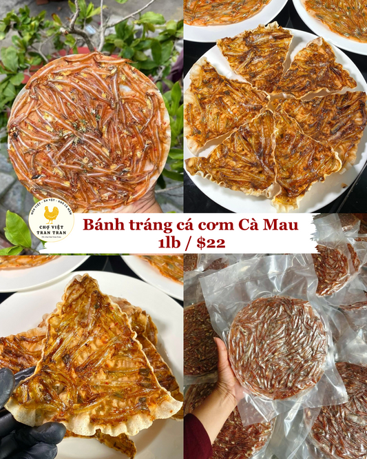 Bánh Tráng Cá Cơm