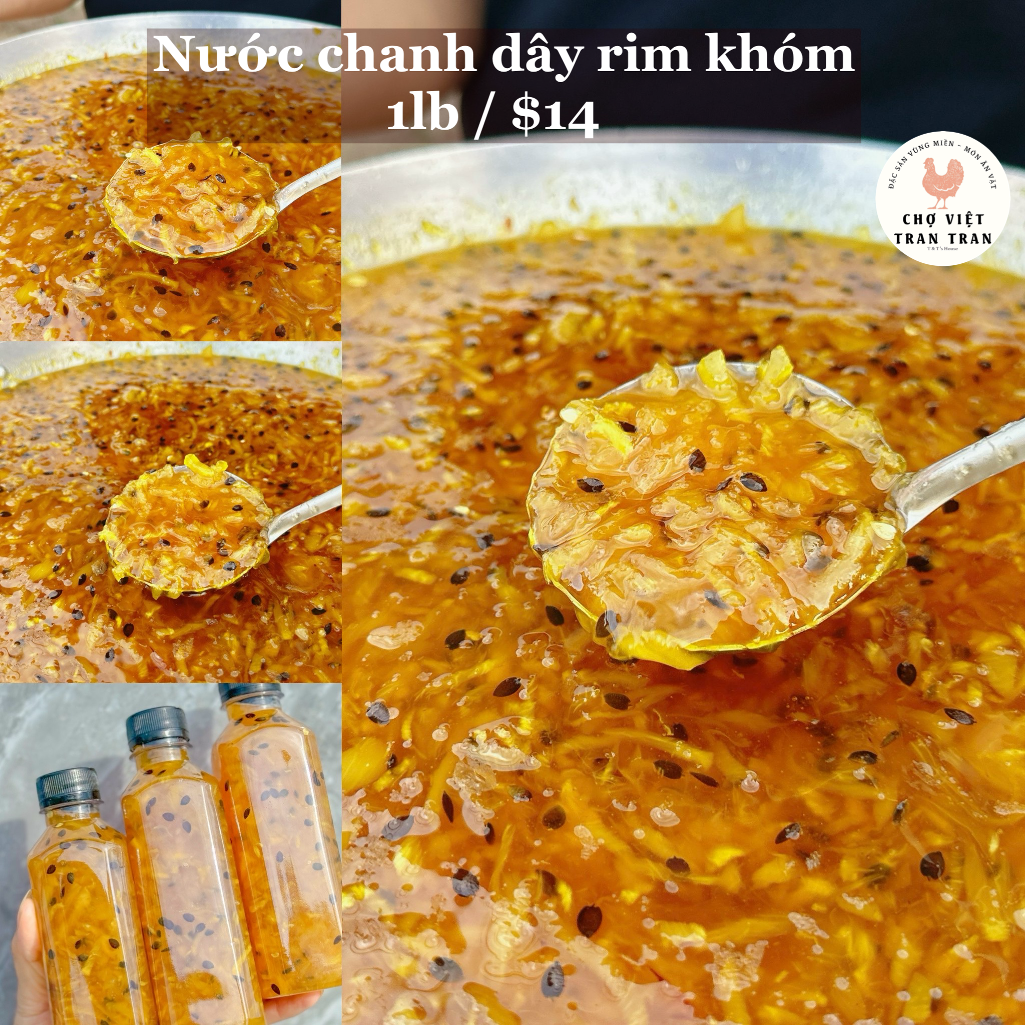 Nuớc Chanh dây rim khóm