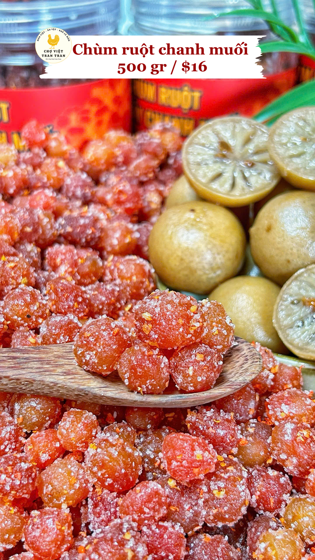 Chùm ruột chanh muối
