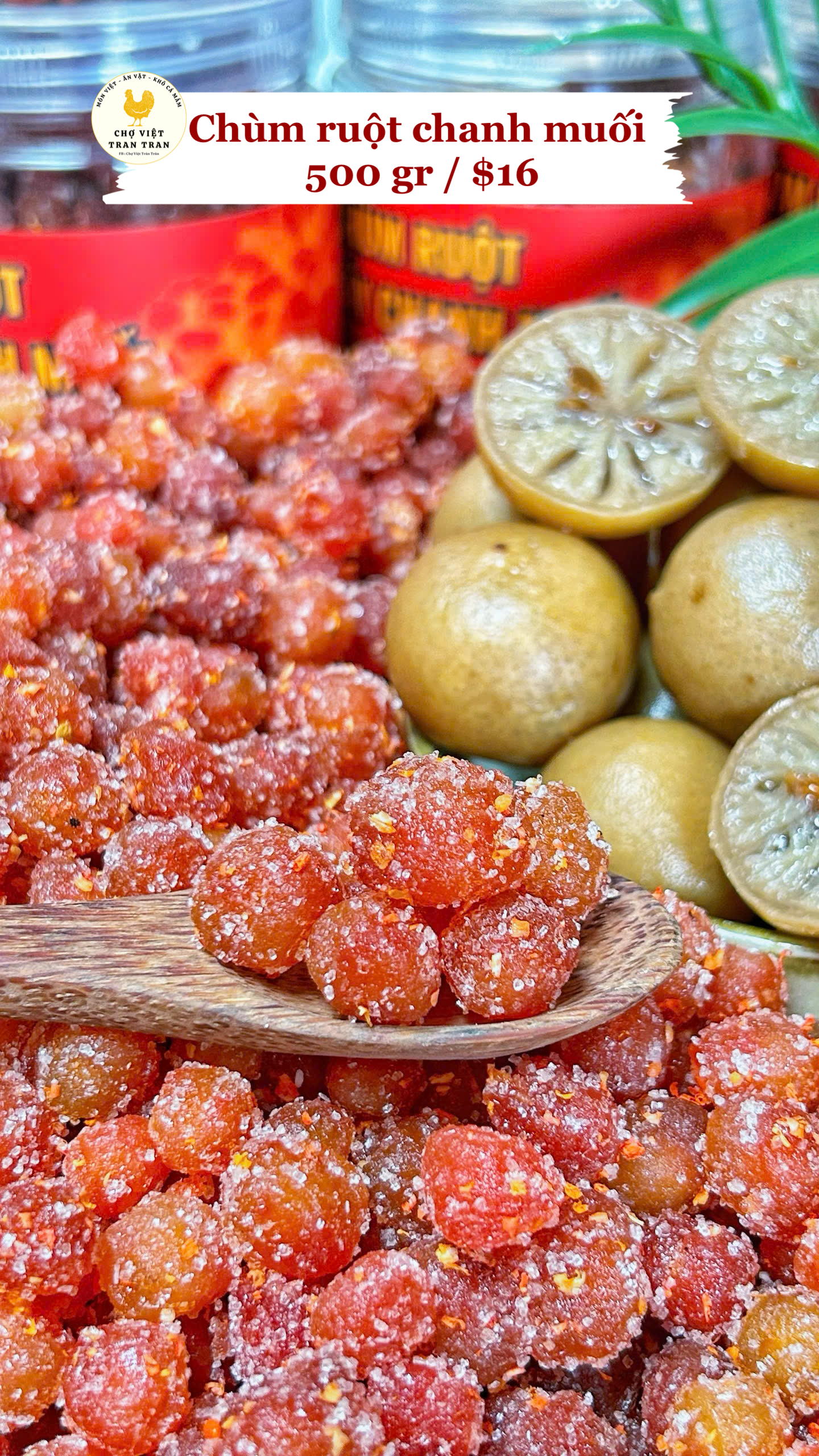 Chùm ruột chanh muối