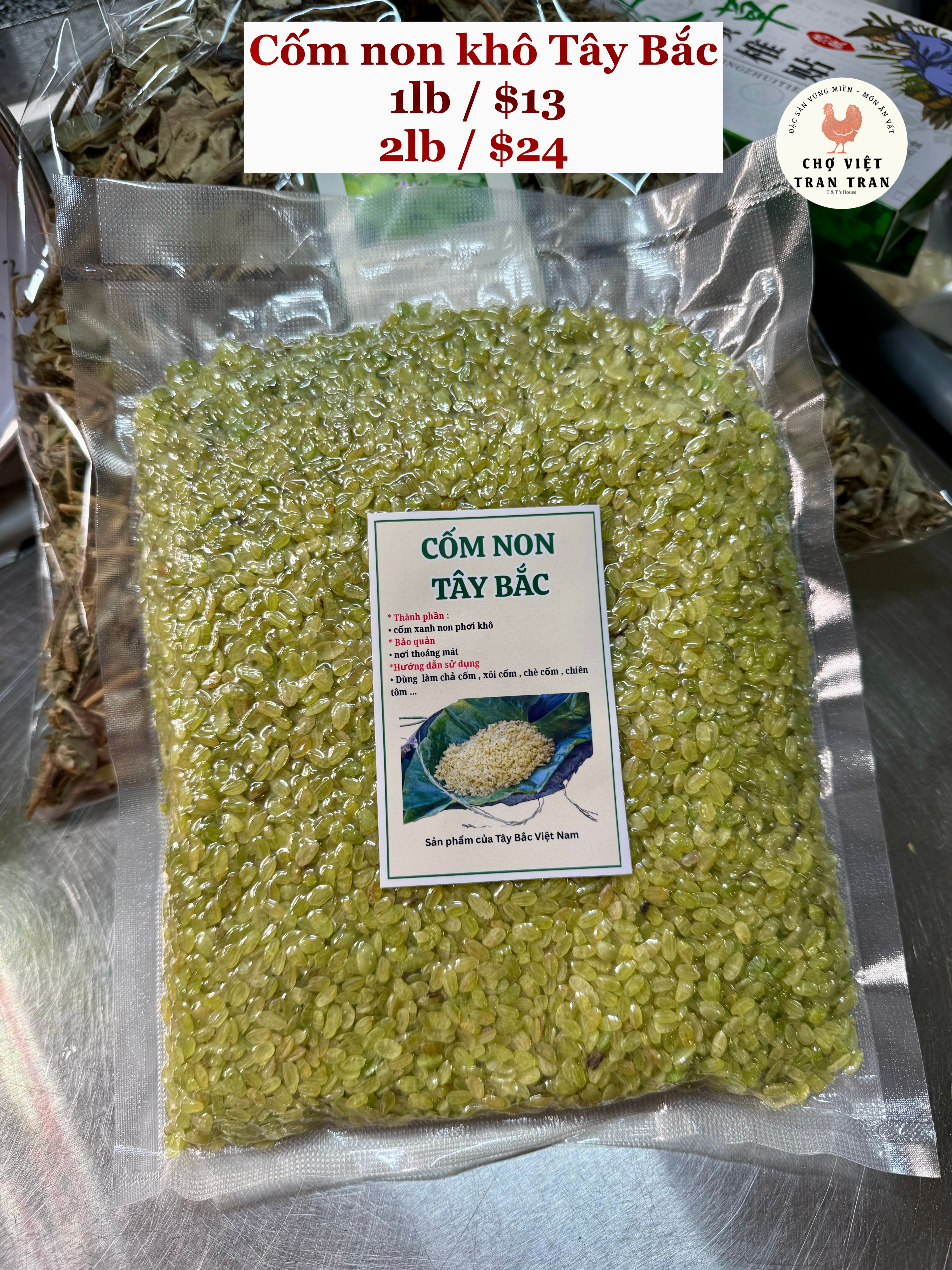 Cốm non Tây Bắc