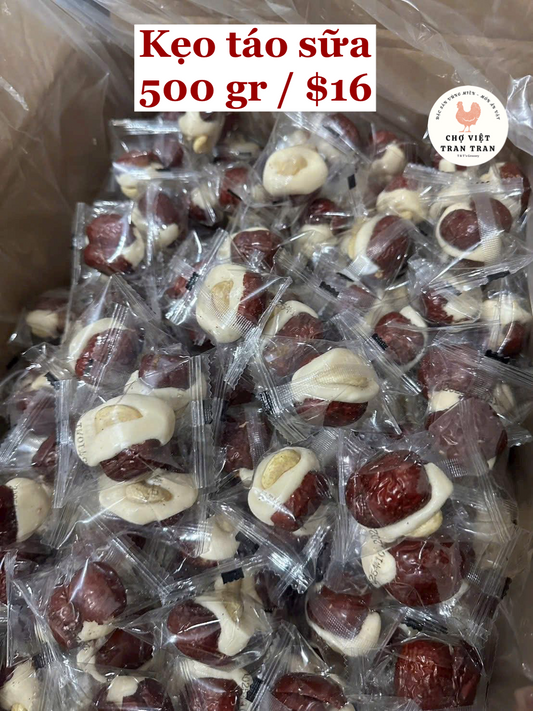 Kẹo táo kẹp sữa