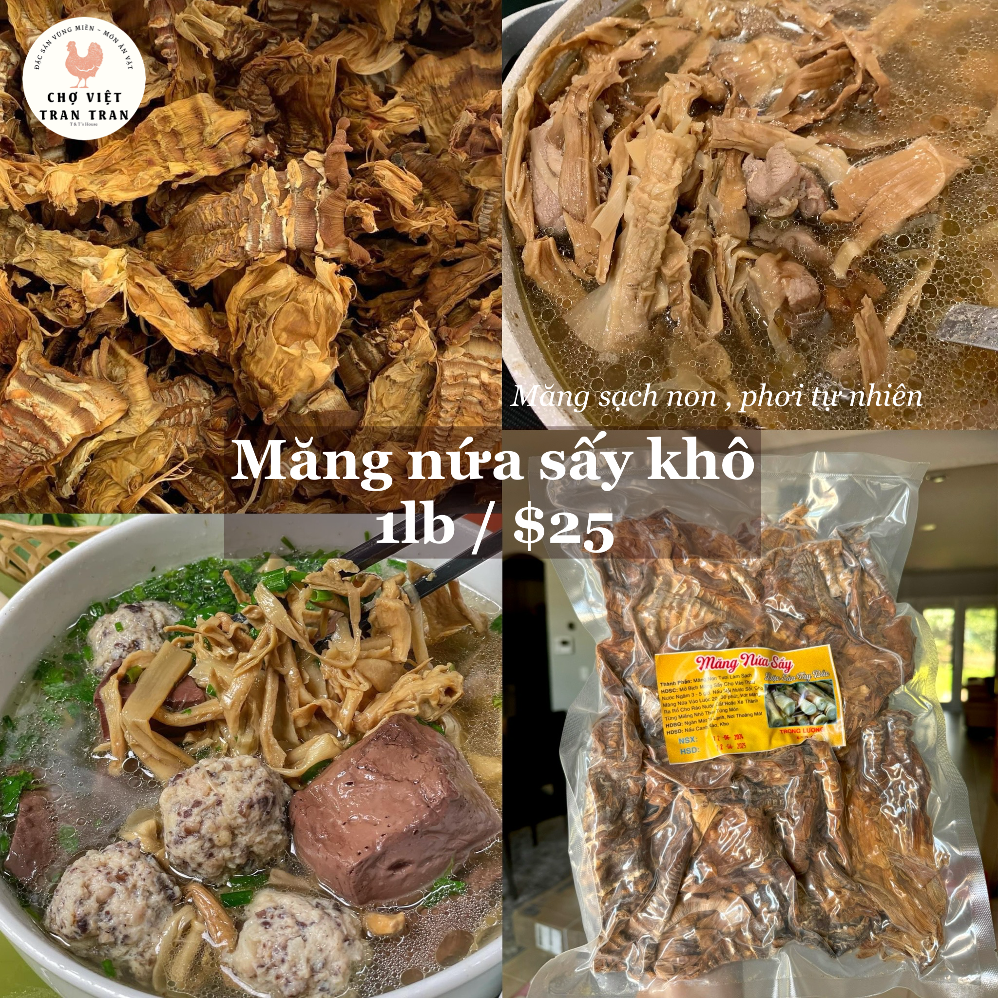 Măng nứa đọt non đặc biệt