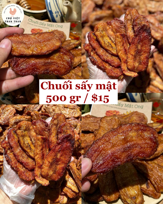 Chuối dẻo sấy mật