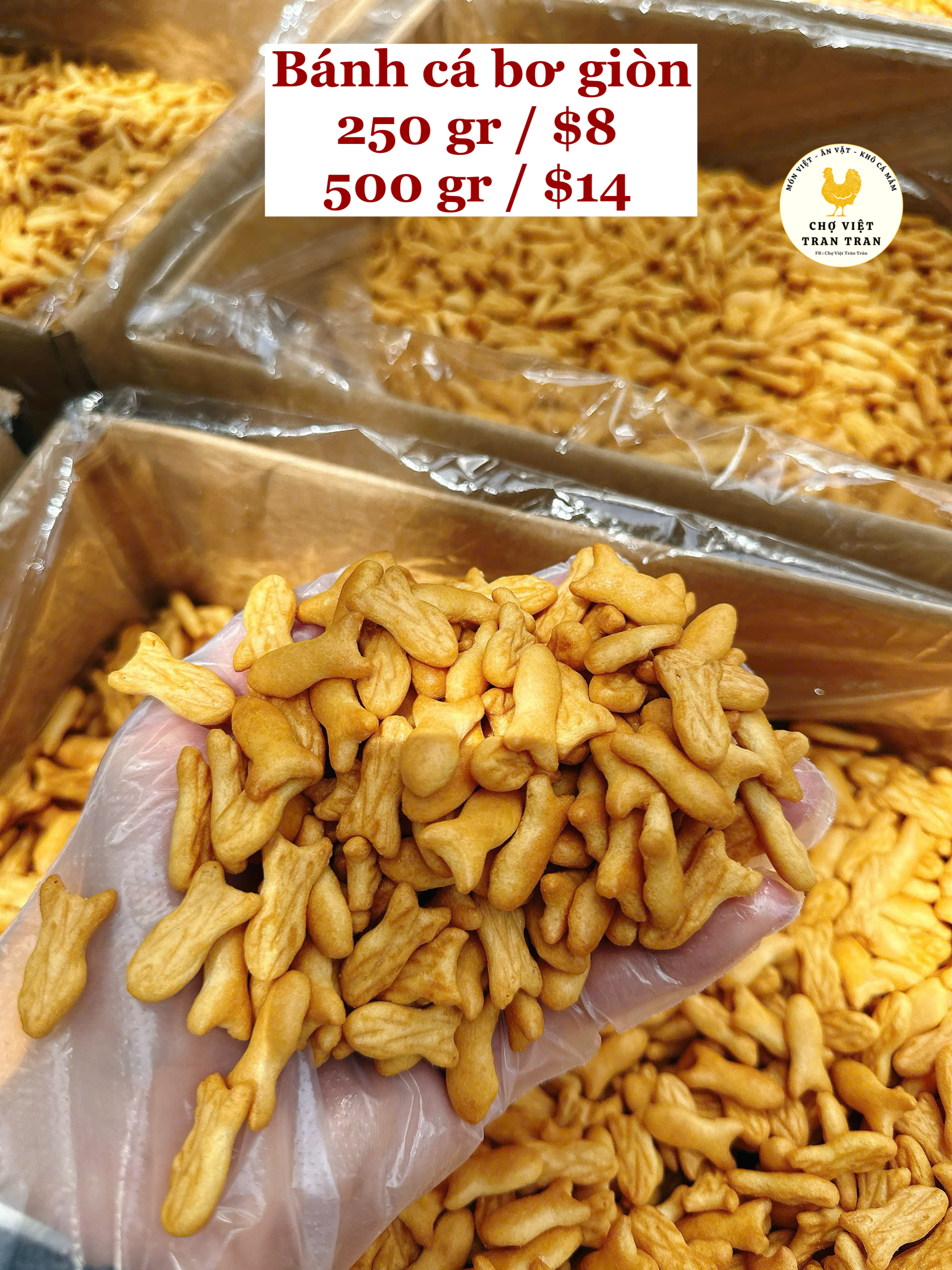 Bánh cá bơ giòn