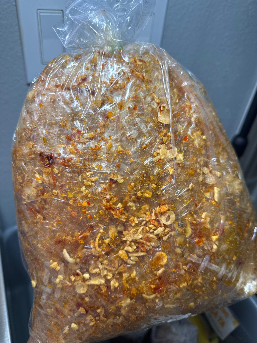 Bánh tráng satế khô bò