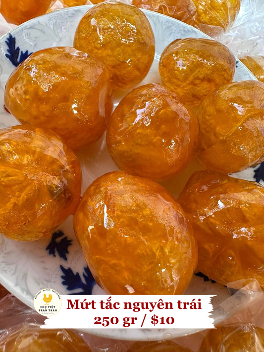 Mứt tắc nguyên trái