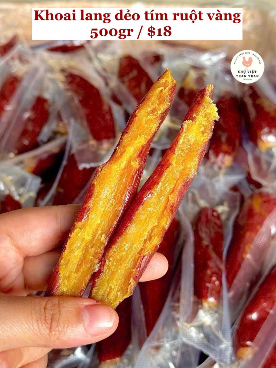 Khoai lang dẻo tím