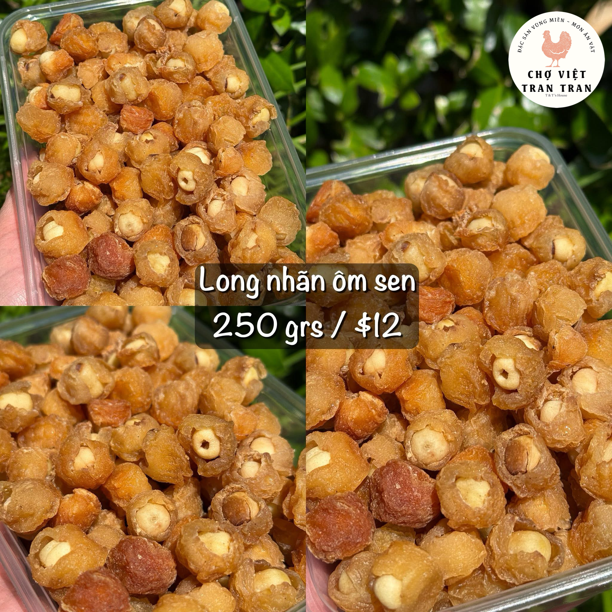 Long nhãn ôm sen
