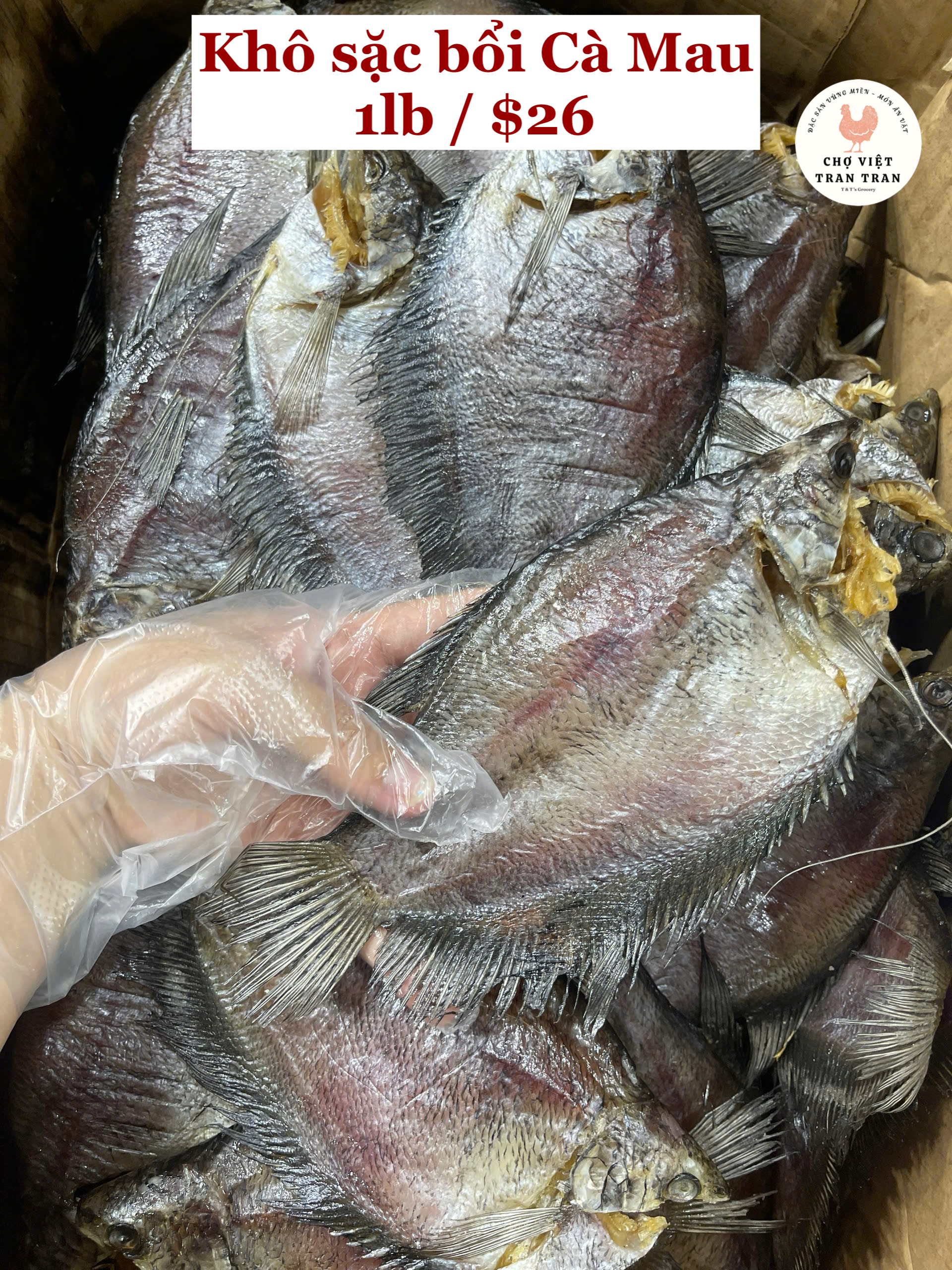 Khô sặc bổi Cà Mau