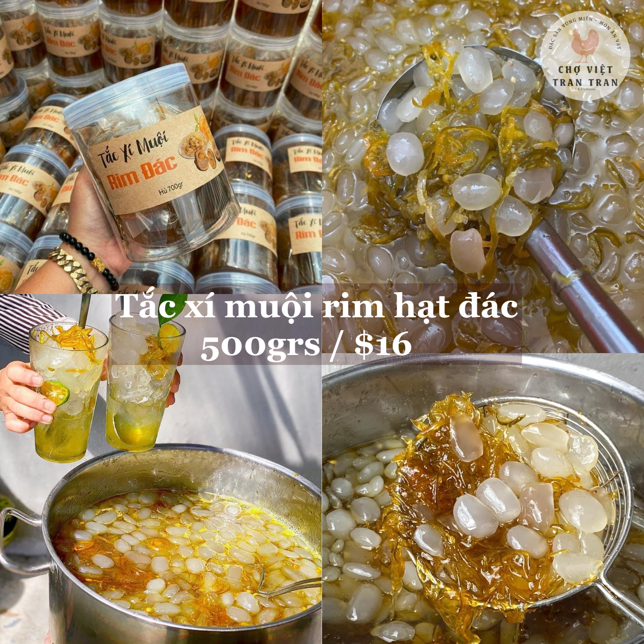 Tắc xí muội hạt đác