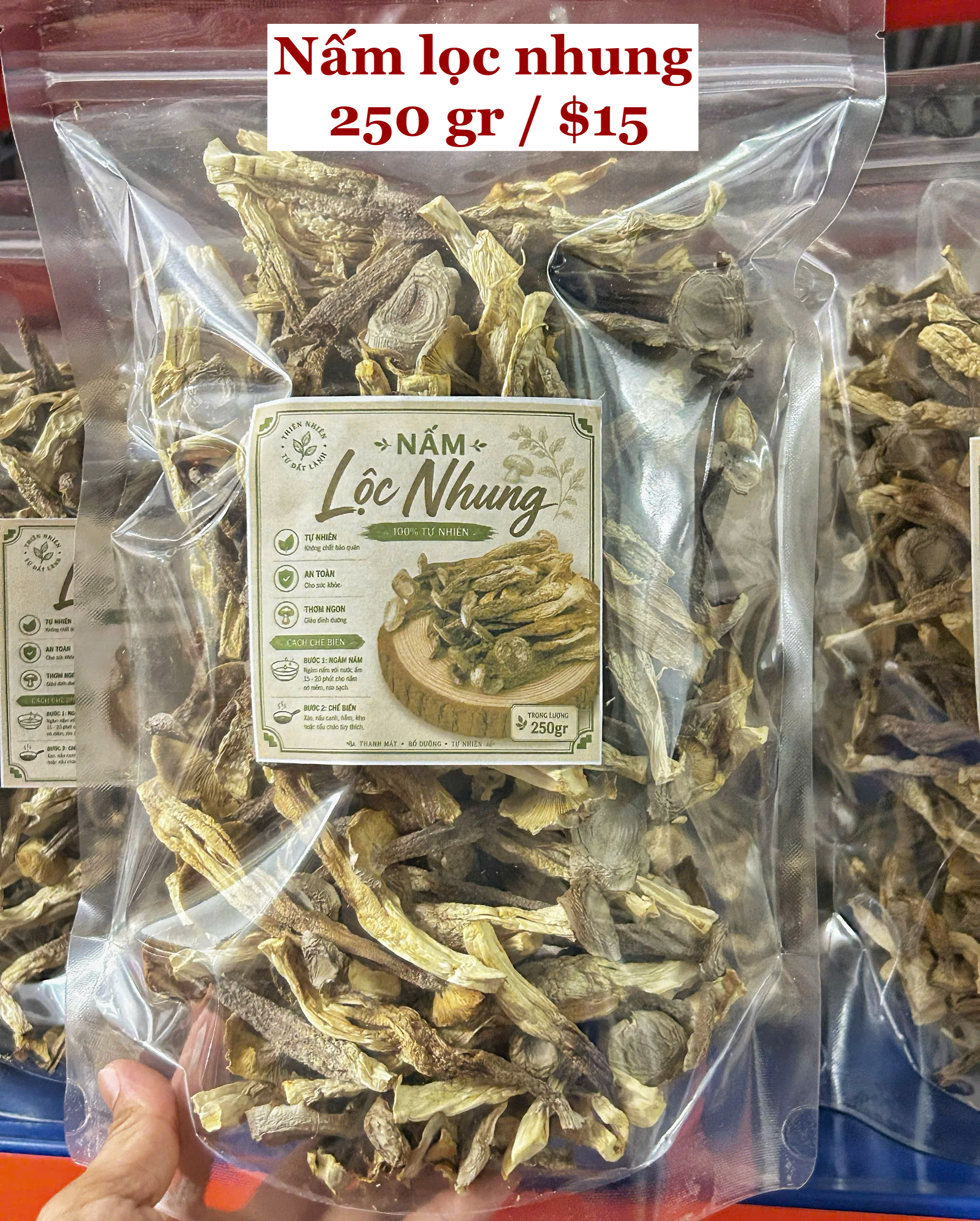 Nấm lọc nhung
