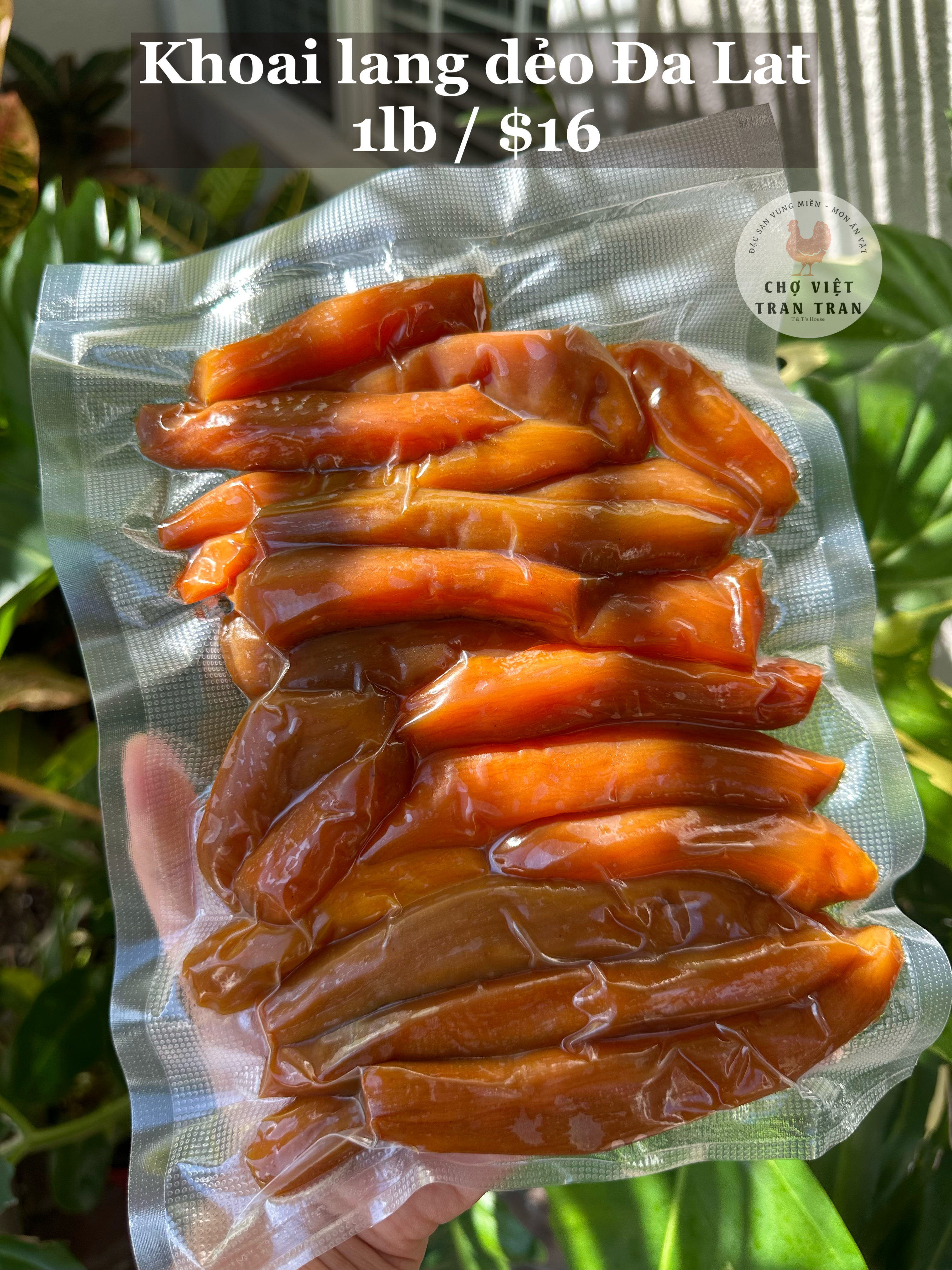 Khoai lang dẻo Da Lat