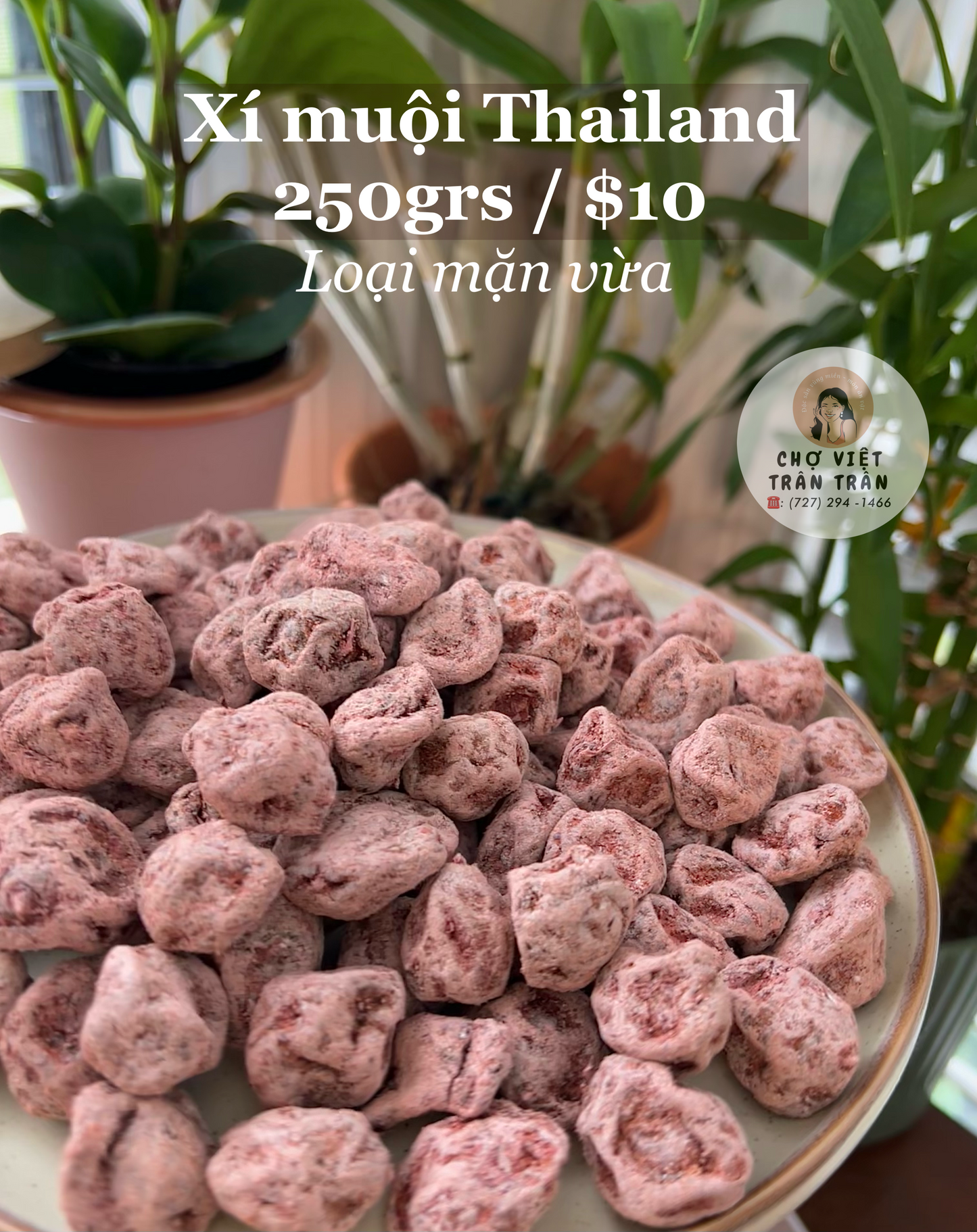 Xí muội mặn ngọt Thailand