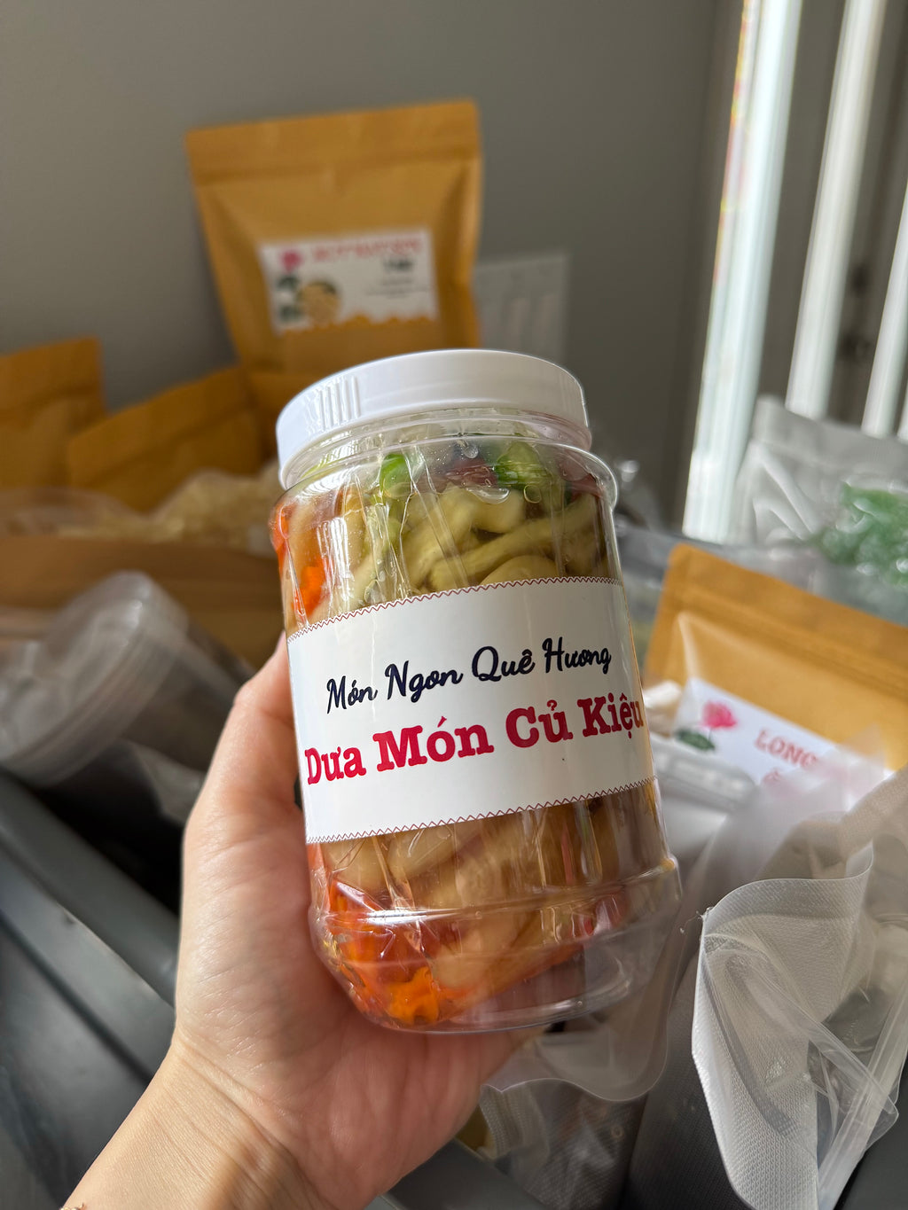 Dưa món củ kiệu
