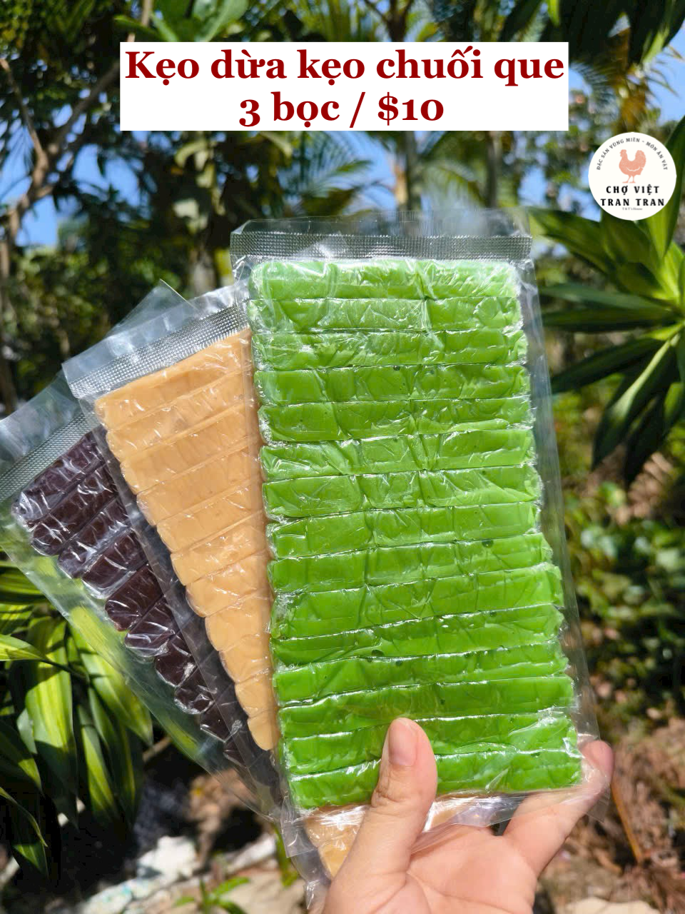 Kẹo dừa kẹo chuối que