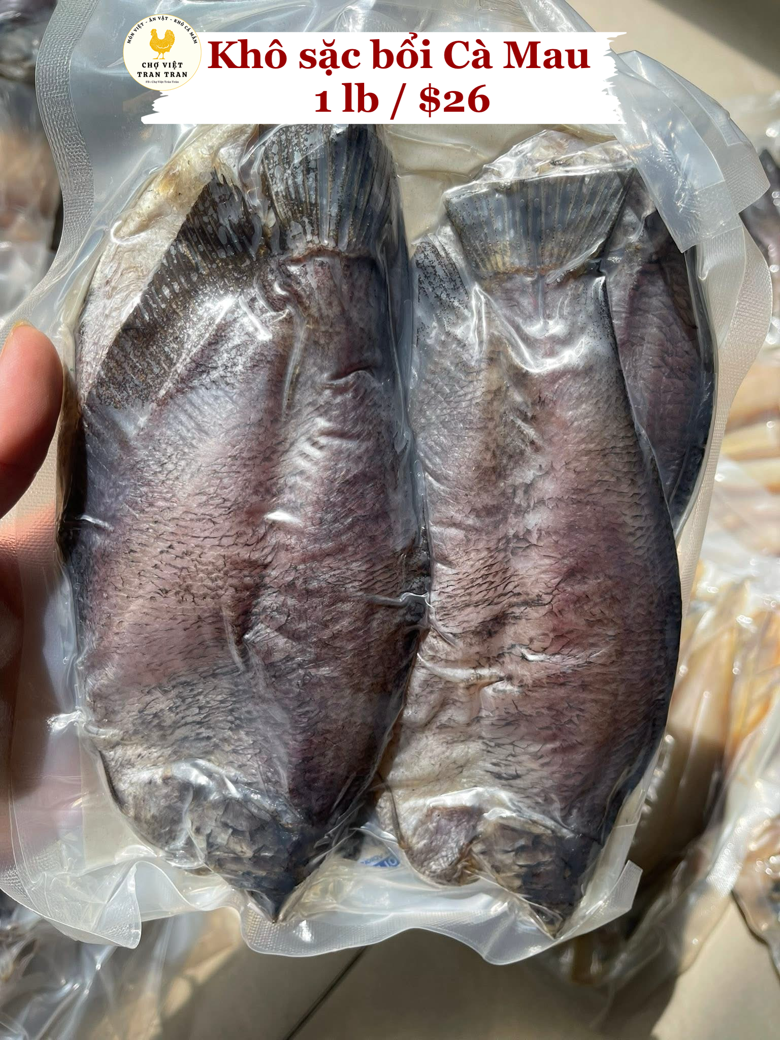 Khô sặc bổi Cà Mau