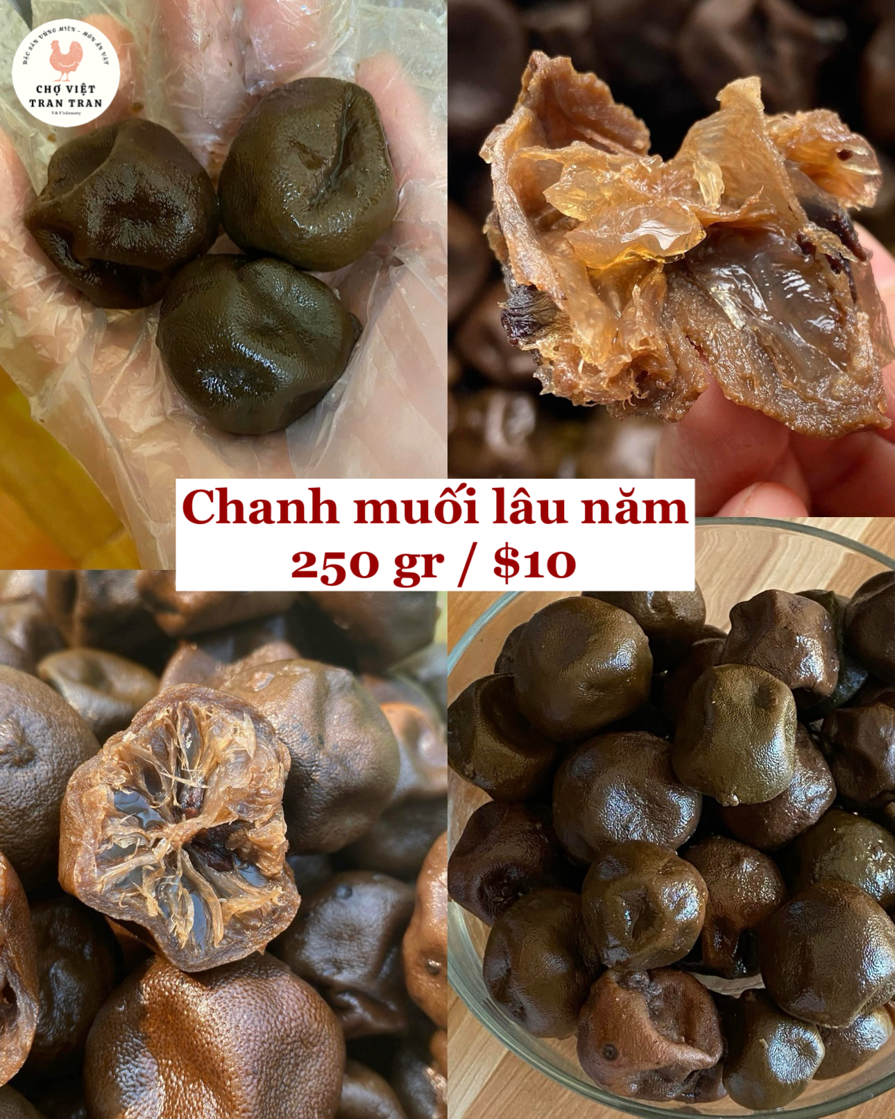 Chanh muối lâu năm