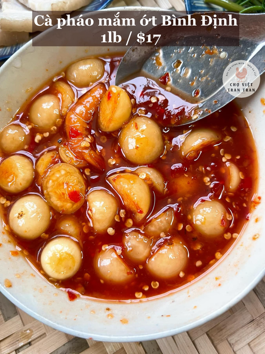 Cà pháo mắm ớt Bình Đinh