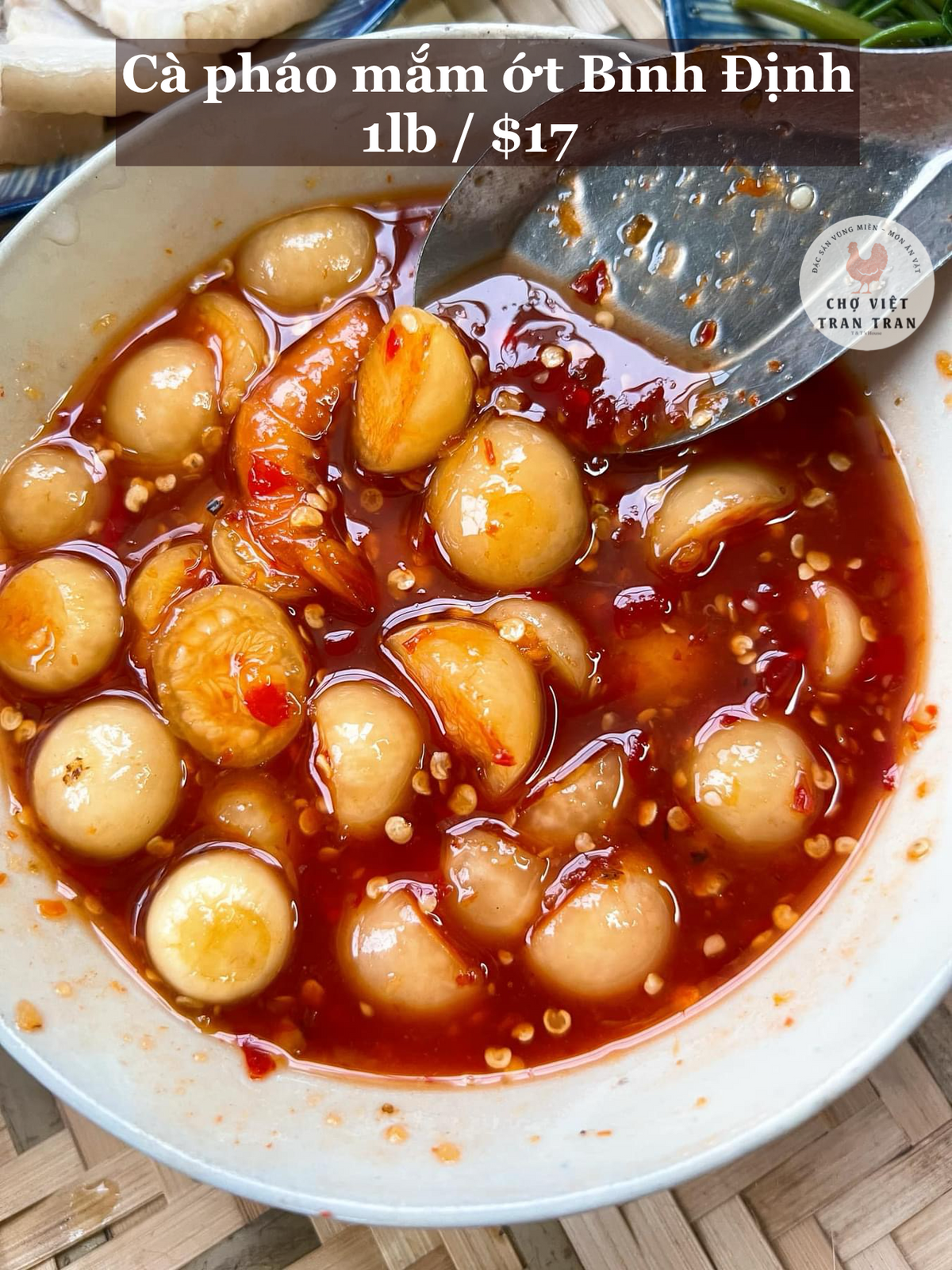 Cà pháo mắm ớt Bình Đinh