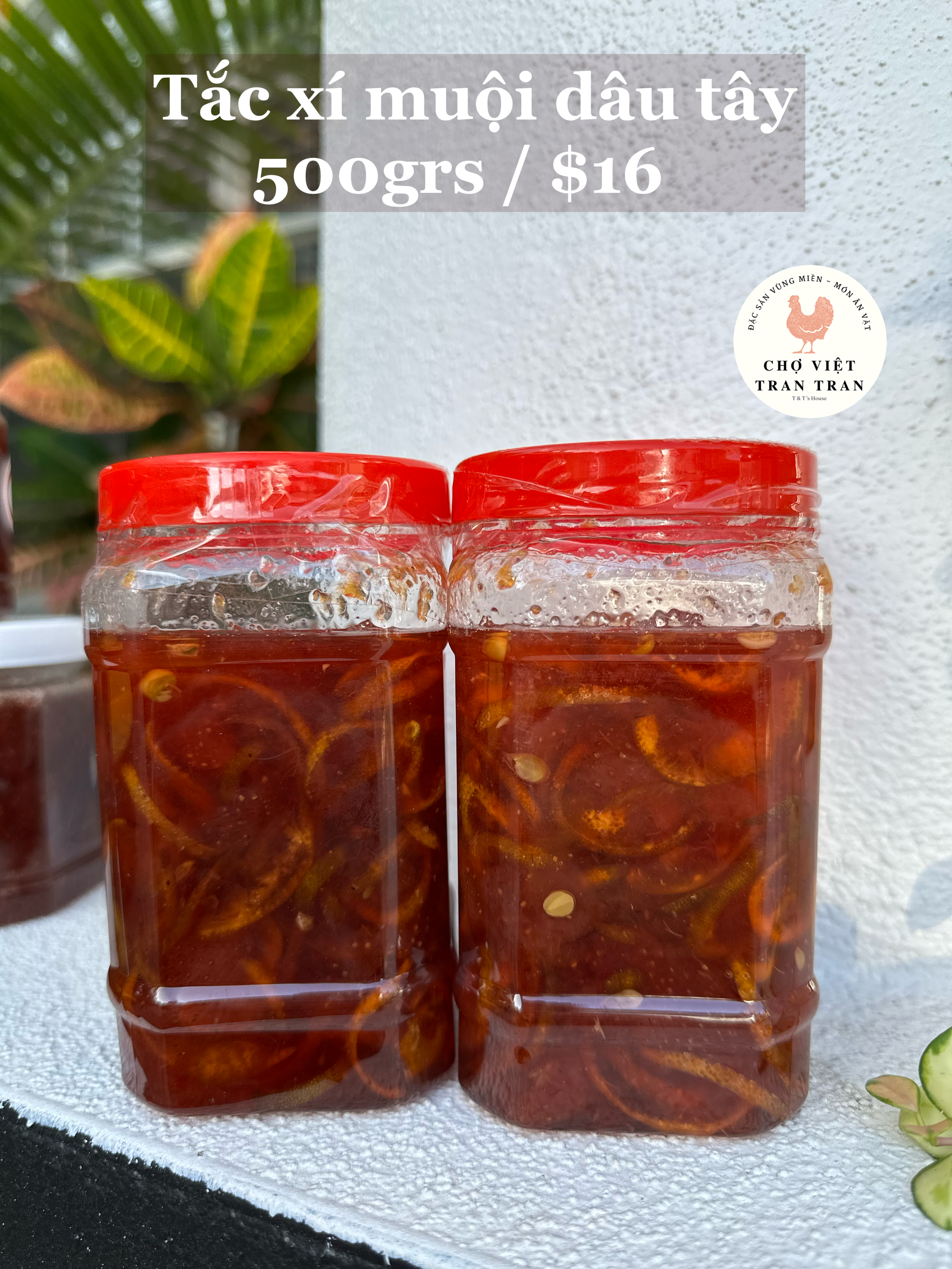 Tắc xí muội dâu tây