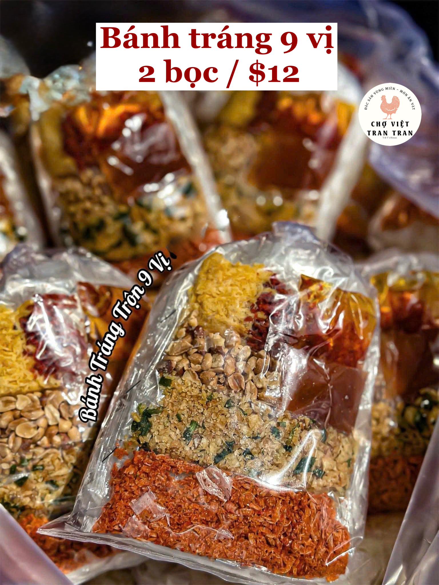 Bánh tráng 9 vị