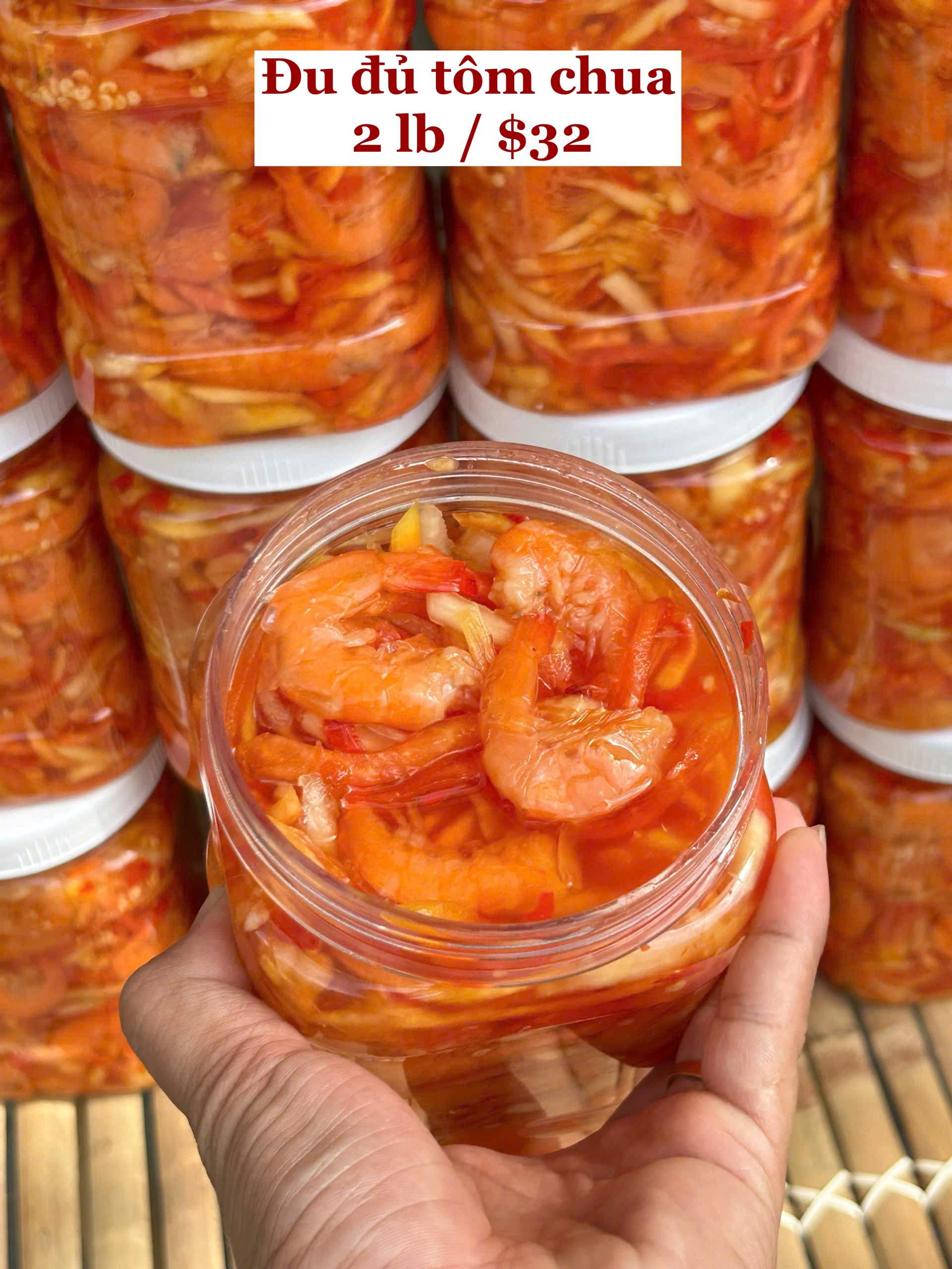 Đu đủ tôm chua