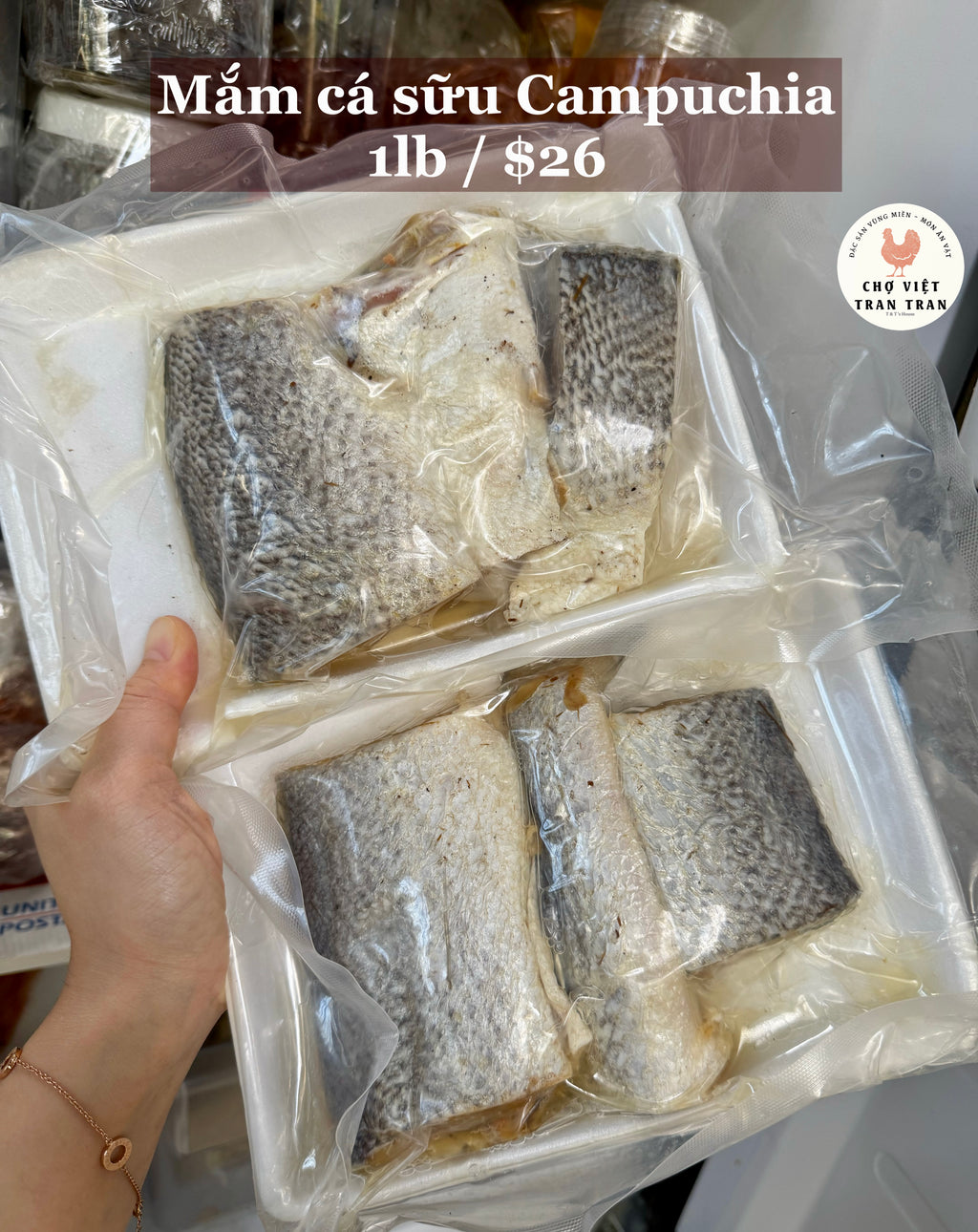 Khô cá sửu ( làm cơm chiên cá mặn )