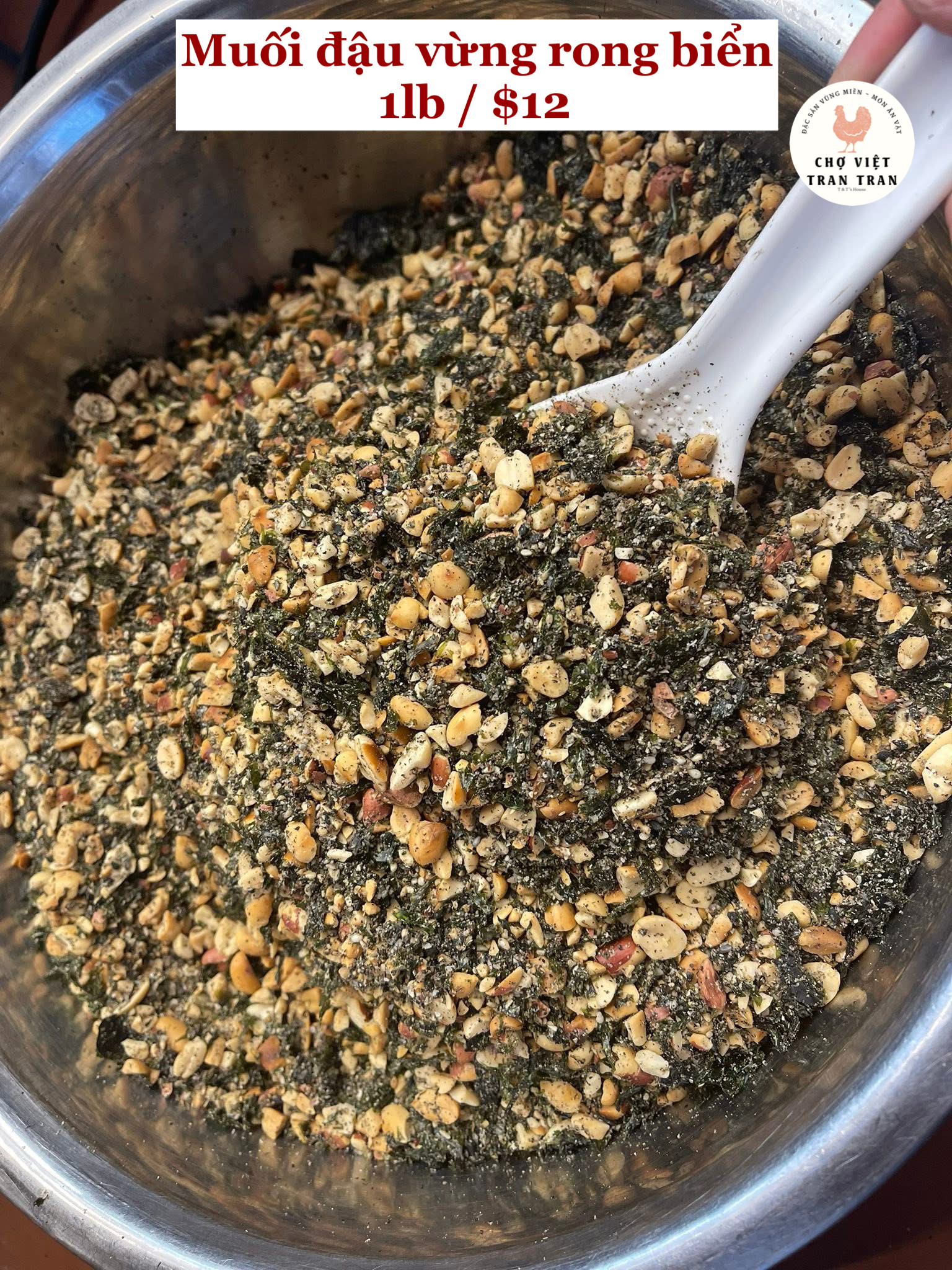 Muối đậu mè rong biển